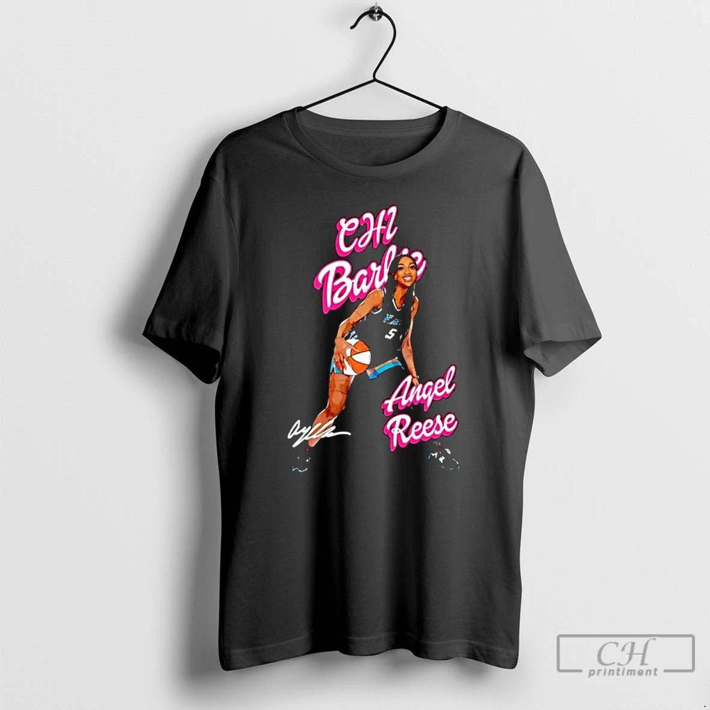 Classic Chicago Chibarbie Angel Reese 5 Cartoon Basketball Fan Stylish T-Shirts, Hoodie, Sweatshirt | PopFlextees.com