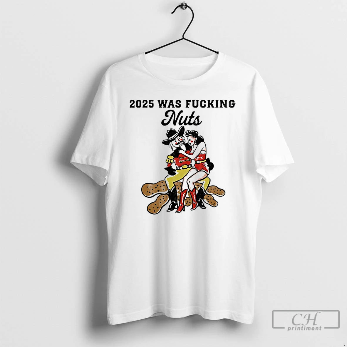 Classic Christmas 2025 Was Fucking Nuts Vintage T-Shirts, Hoodie, Sweatshirt | PopFlextees.com