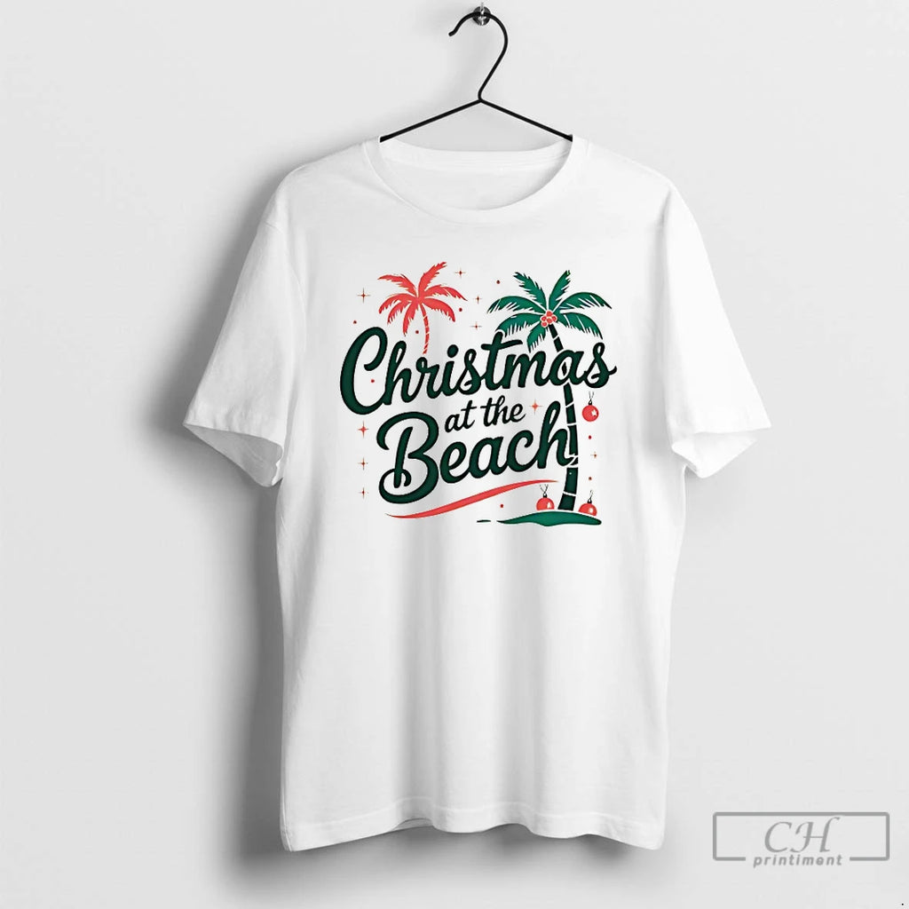 Classic Christmas At The Beach 2025 T-Shirts, Hoodie, Sweatshirt | PopFlextees.com