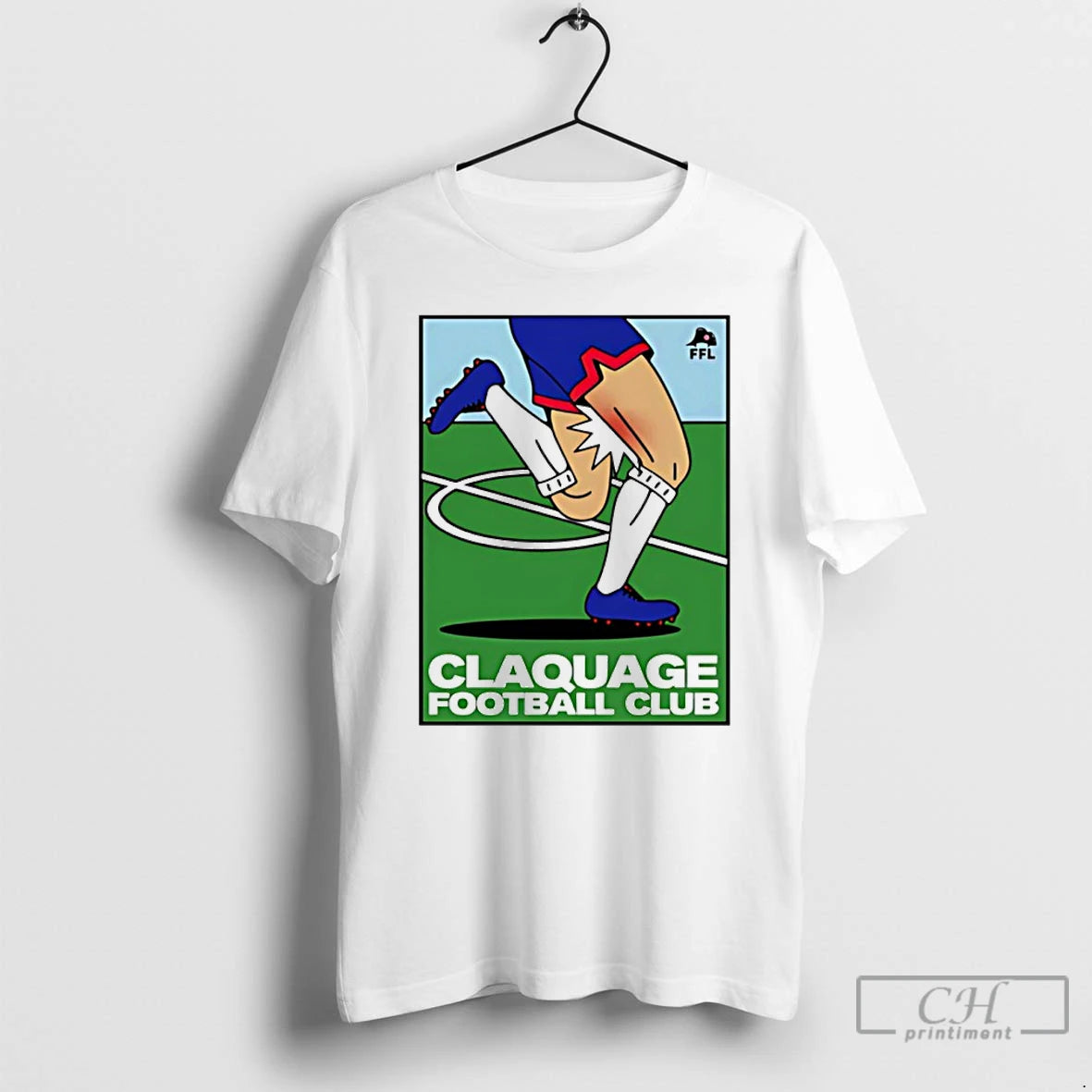 Classic Claquage Football Club Ligaments Croises T-Shirts, Hoodie, Sweatshirt | PopFlextees.com