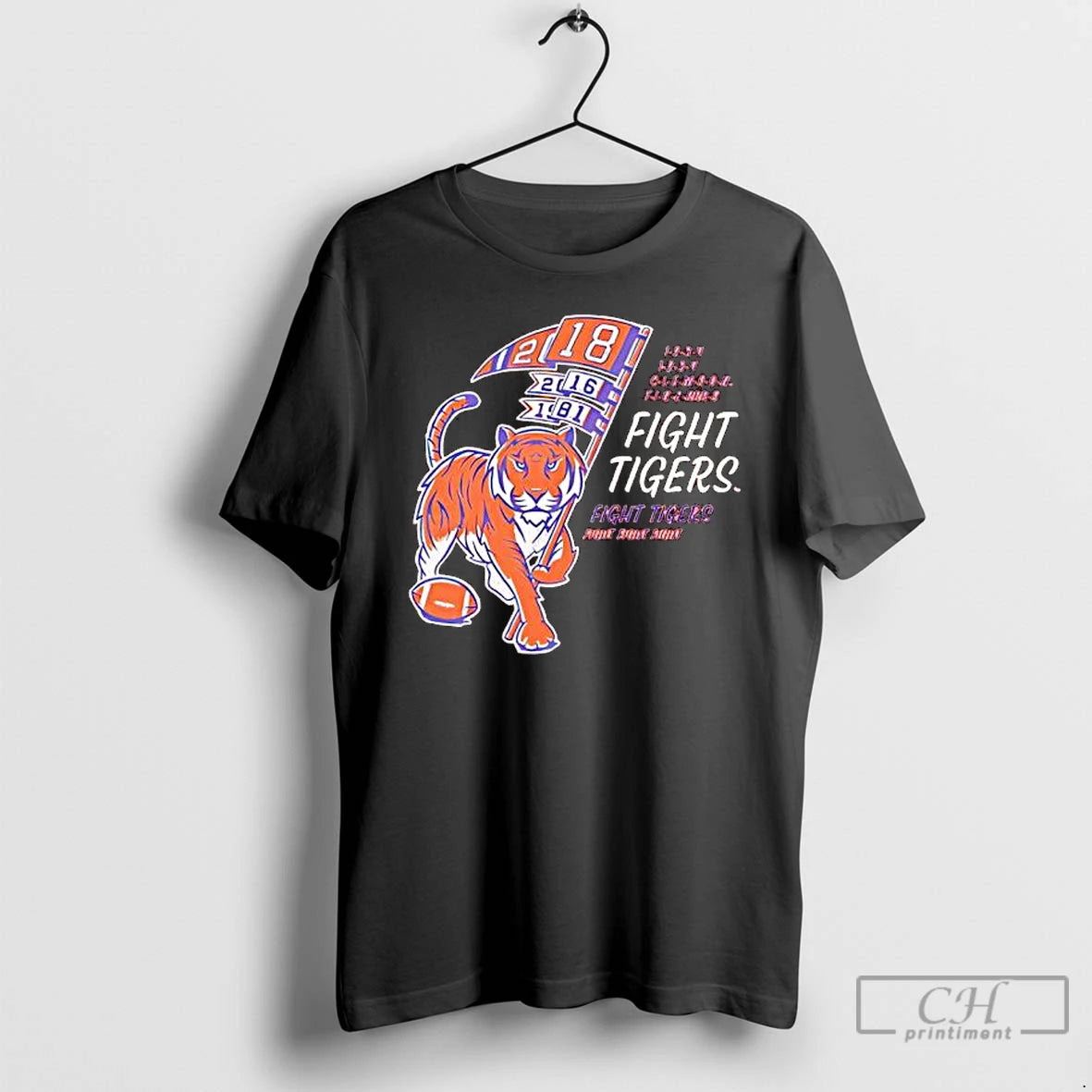 Classic Clemson Tigers Cadence Count Fight Tigers Fight Fight Fight T-Shirts, Hoodie, Sweatshirt | PopFlextees.com