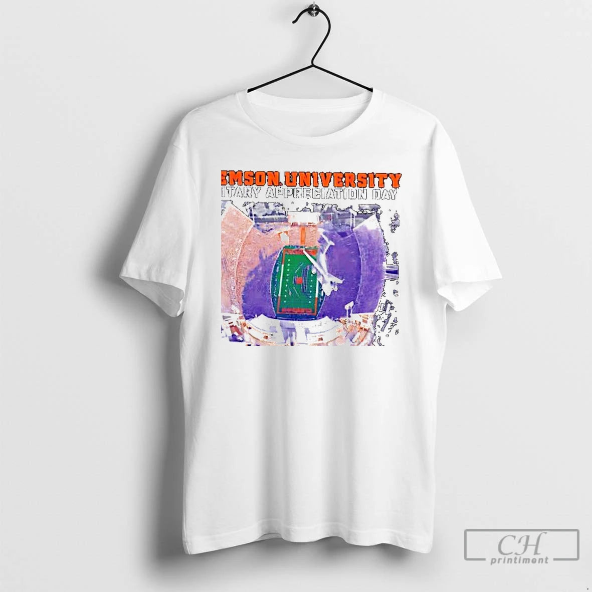 Classic Clemson University Military Appreciation Day Flyover Stadium T-Shirts, Hoodie, Sweatshirt | PopFlextees.com