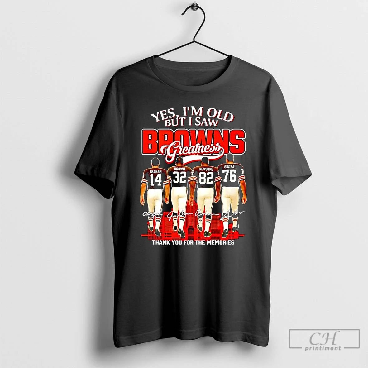Classic Cleveland Browns Im Old But I Saw Browns Greatness Victory T-Shirts, Hoodie, Sweatshirt | PopFlextees.com