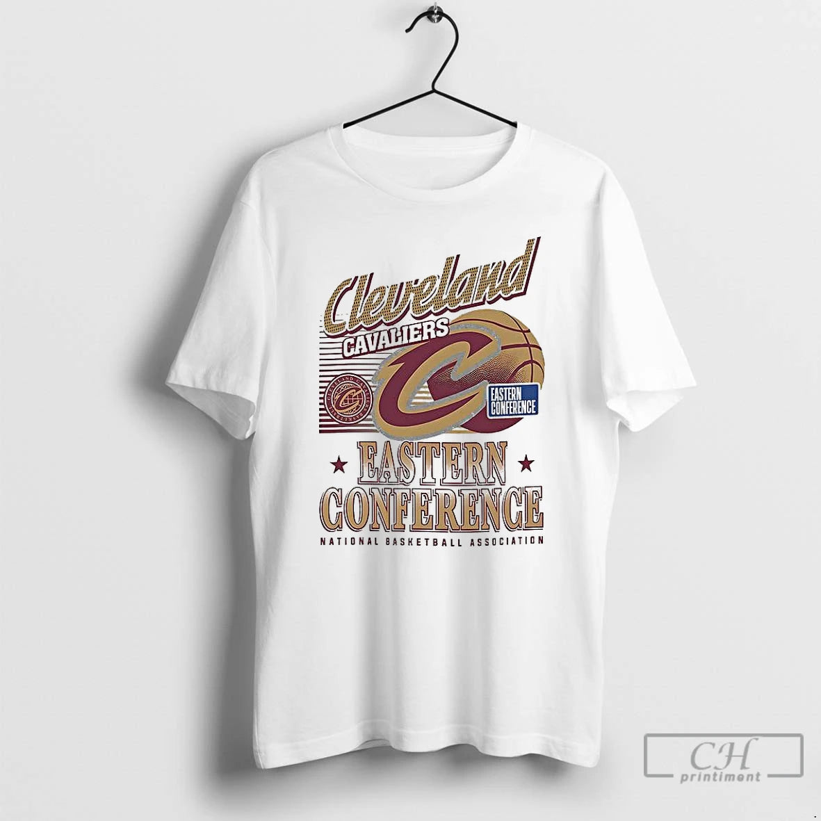 Classic Cleveland Cavaliers Nba Eastern Conference Logo And Ball T-Shirts, Hoodie, Sweatshirt | PopFlextees.com