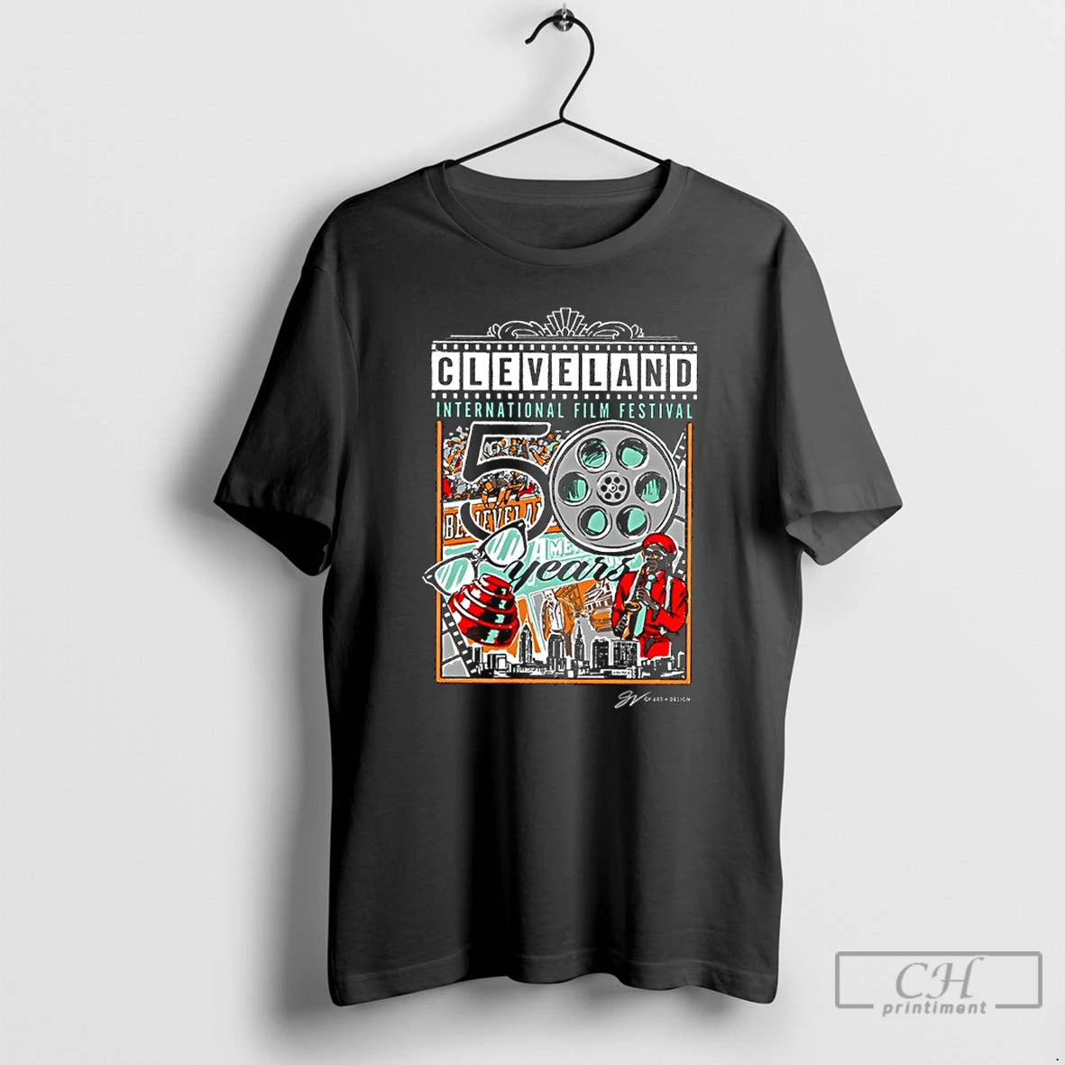 Classic Cleveland International Film Festival 50 Years T-Shirts, Hoodie, Sweatshirt | PopFlextees.com