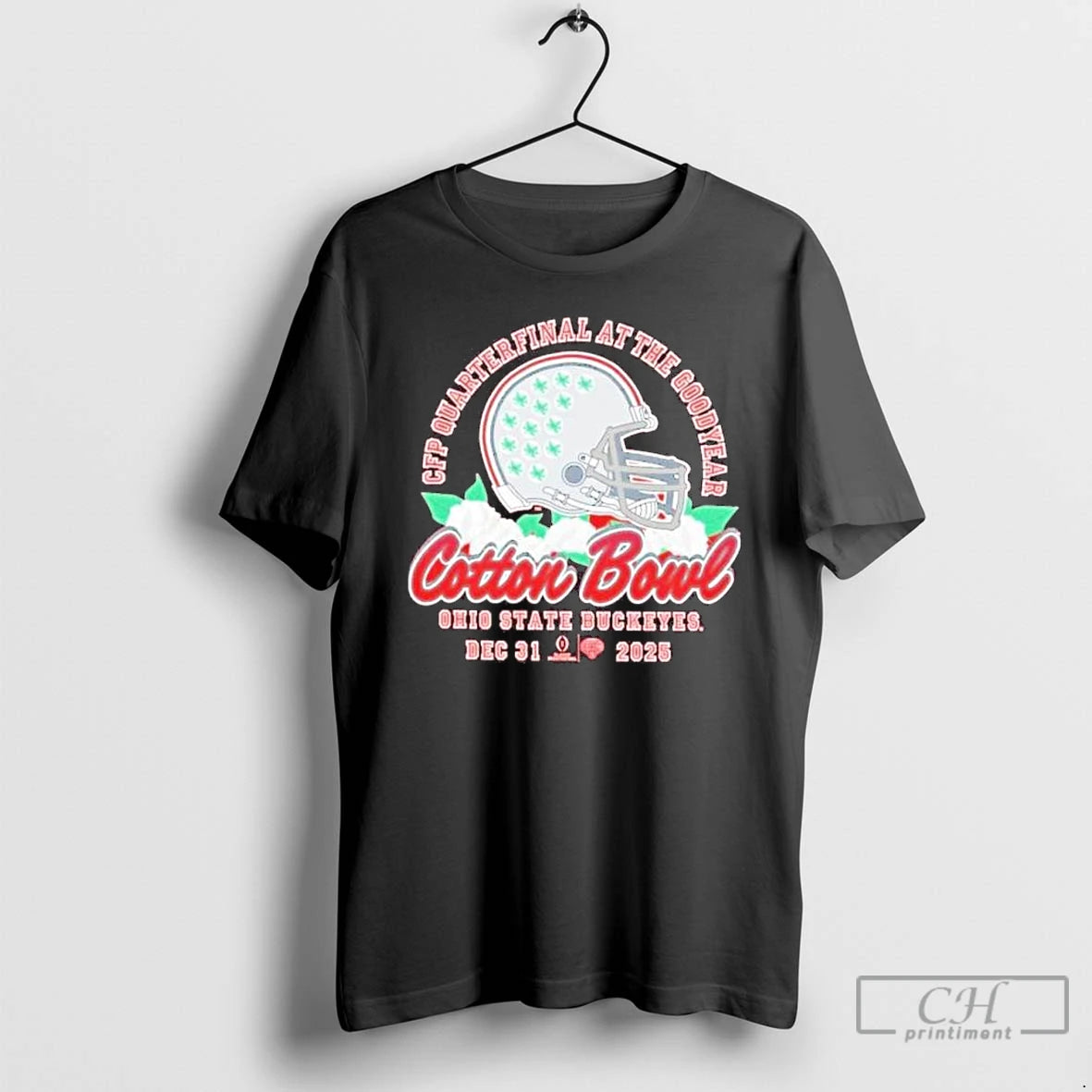 Classic College Football Playoff 2026 Ohio State Cotton Bowl Bound T-Shirts, Hoodie, Sweatshirt | PopFlextees.com