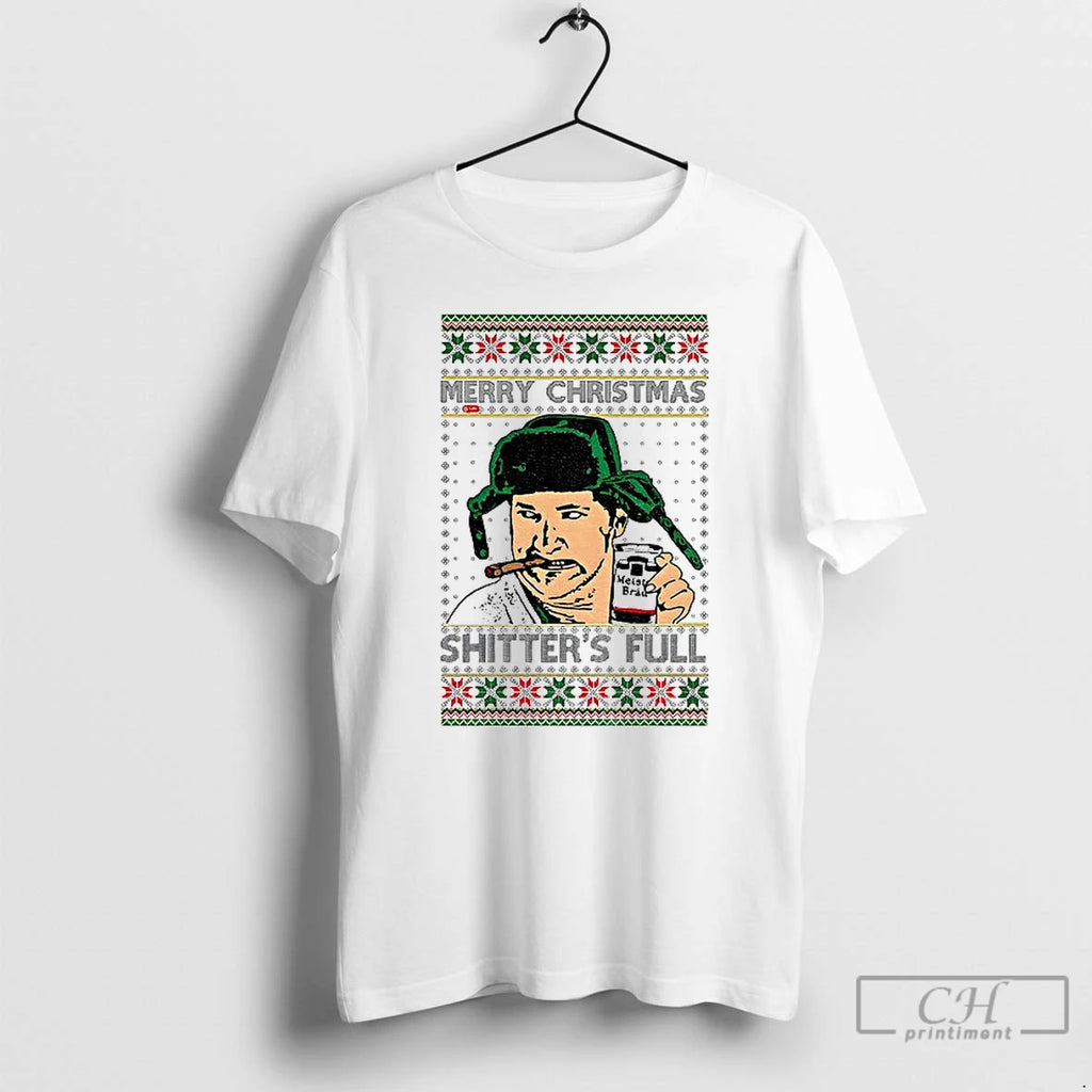 Classic Cousin Eddie Merry Christmas Shitters Full T-Shirts, Hoodie, Sweatshirt | PopFlextees.com