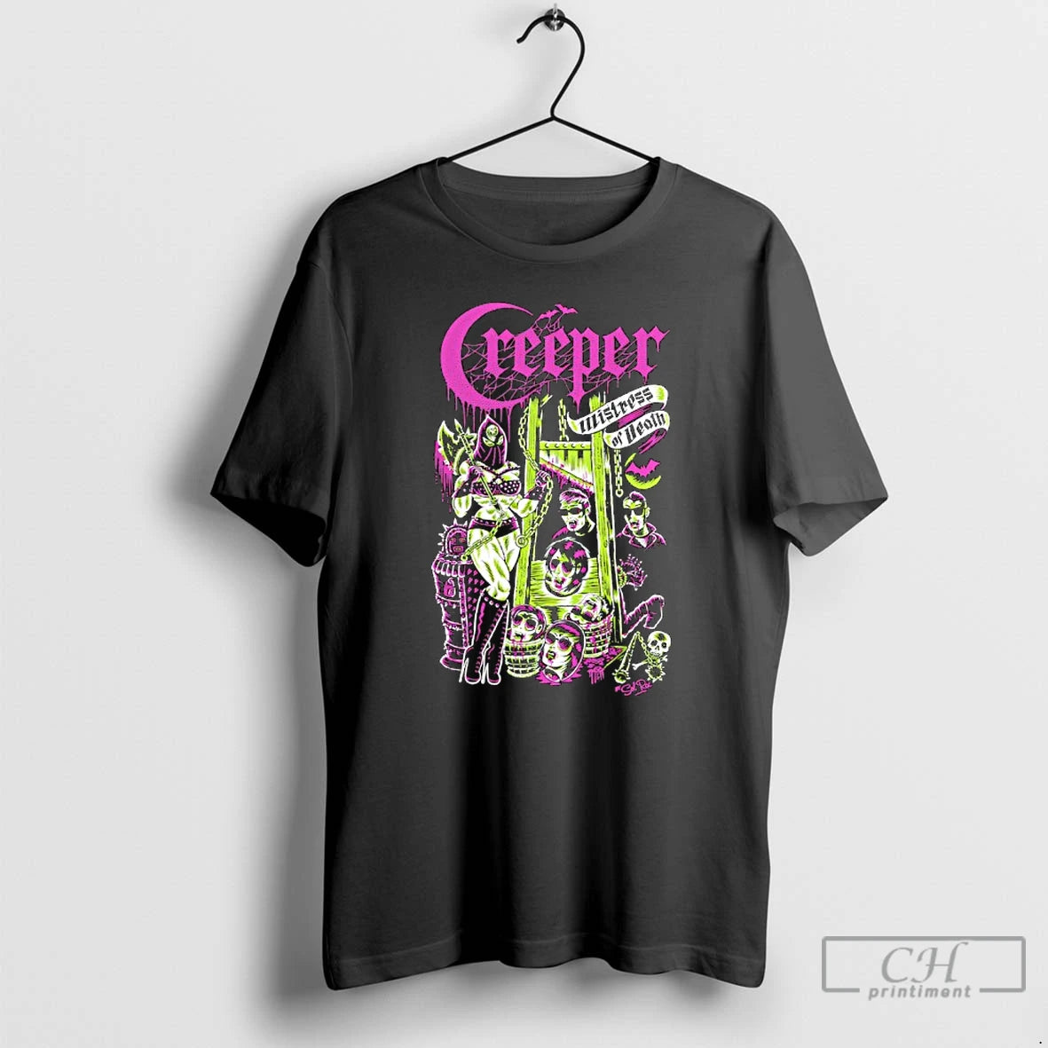 Classic Creeper Mistress Of Death Sol Rac T-Shirts, Hoodie, Sweatshirt | PopFlextees.com