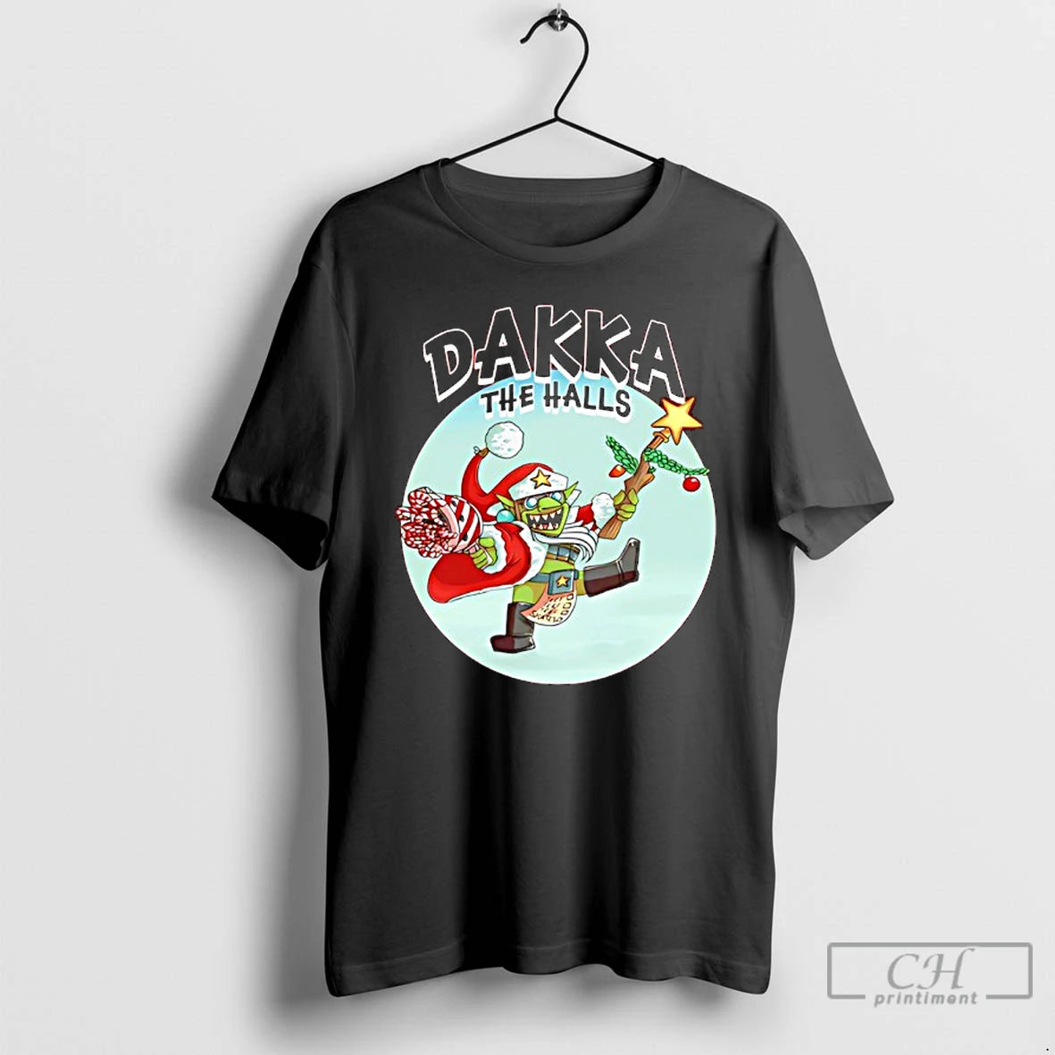 Classic Da Red Gobbo Dakka The Halls Christmas T-Shirts, Hoodie, Sweatshirt | PopFlextees.com