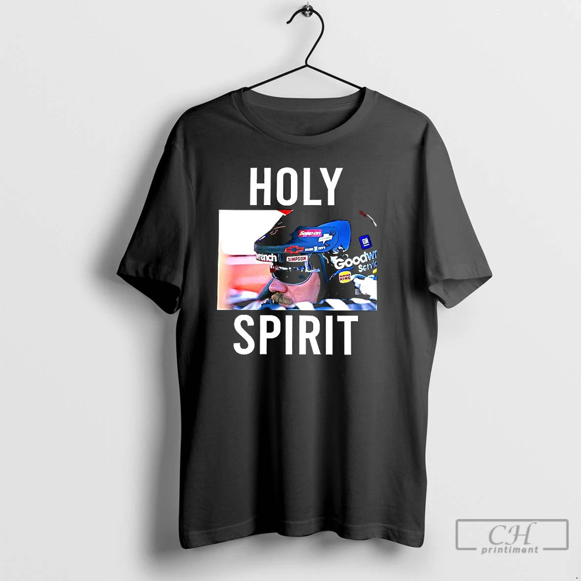 Classic Dale Earnhardt Nascar Winston Cup Series Holy Spirit Meme T-Shirts, Hoodie, Sweatshirt | PopFlextees.com