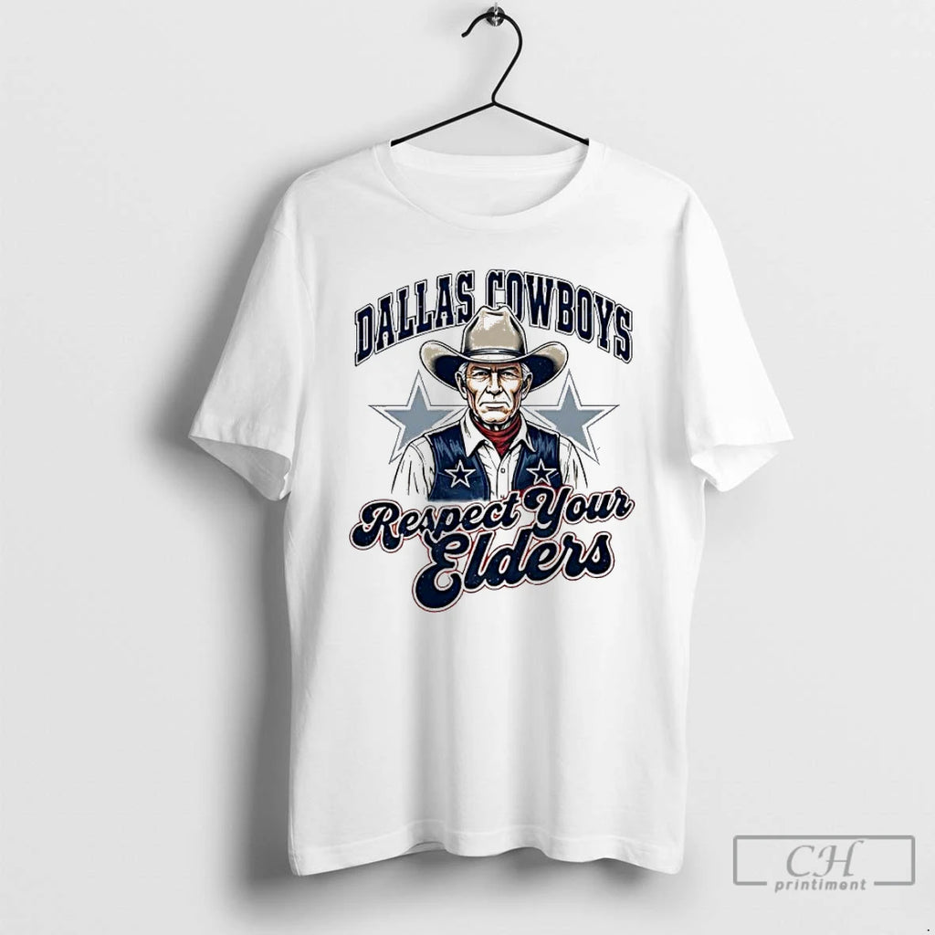 Classic Dallas Cowboys Respect Your Elders T-Shirts, Hoodie, Sweatshirt | PopFlextees.com