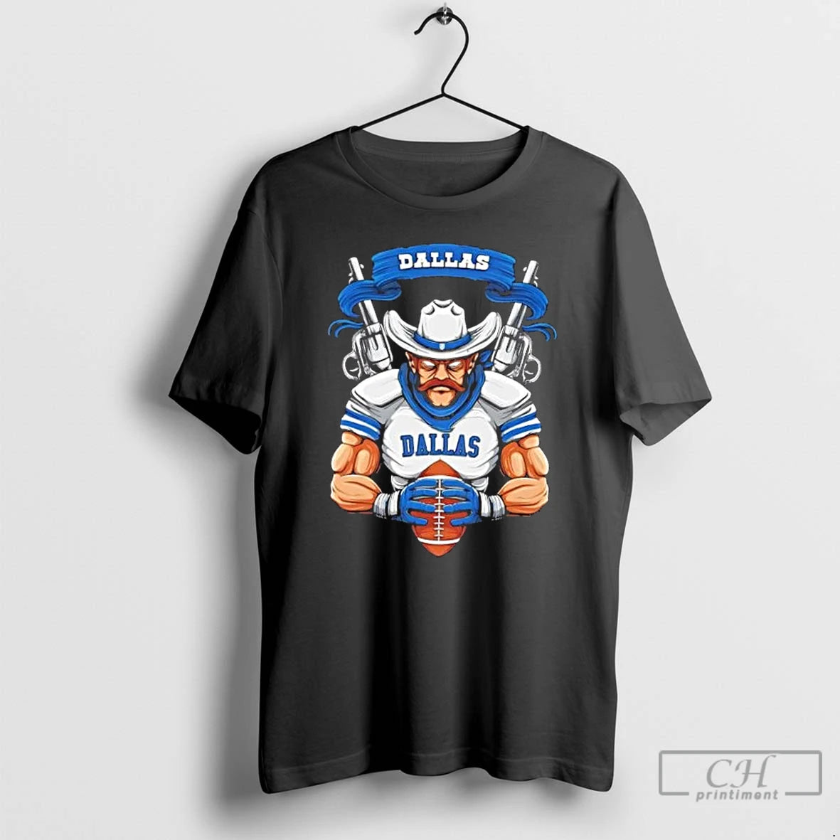 Classic Dallas Cowboys Football Mascot Hug The Ball T-Shirts, Hoodie, Sweatshirt | PopFlextees.com