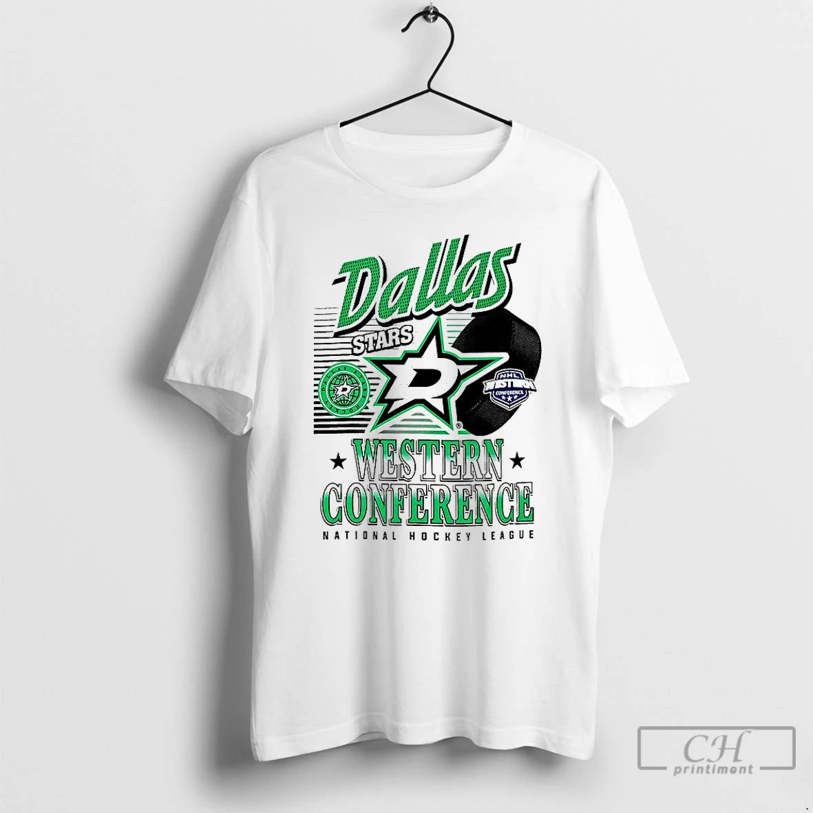 Classic Dallas Stars Nhl Western Conference Logo And Ball T-Shirts, Hoodie, Sweatshirt | PopFlextees.com