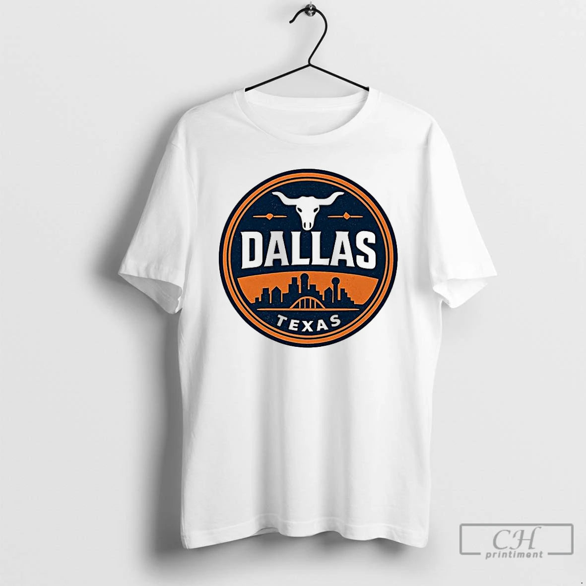 Classic Dallas Texas Western Skyline Logo T-Shirts, Hoodie, Sweatshirt | PopFlextees.com
