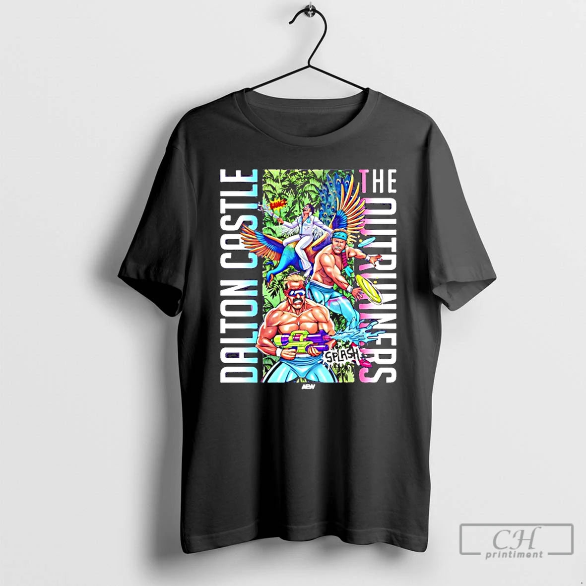 Classic Dalton Castle And The Outrunners Peacockrunners Caricature T-Shirts, Hoodie, Sweatshirt | PopFlextees.com