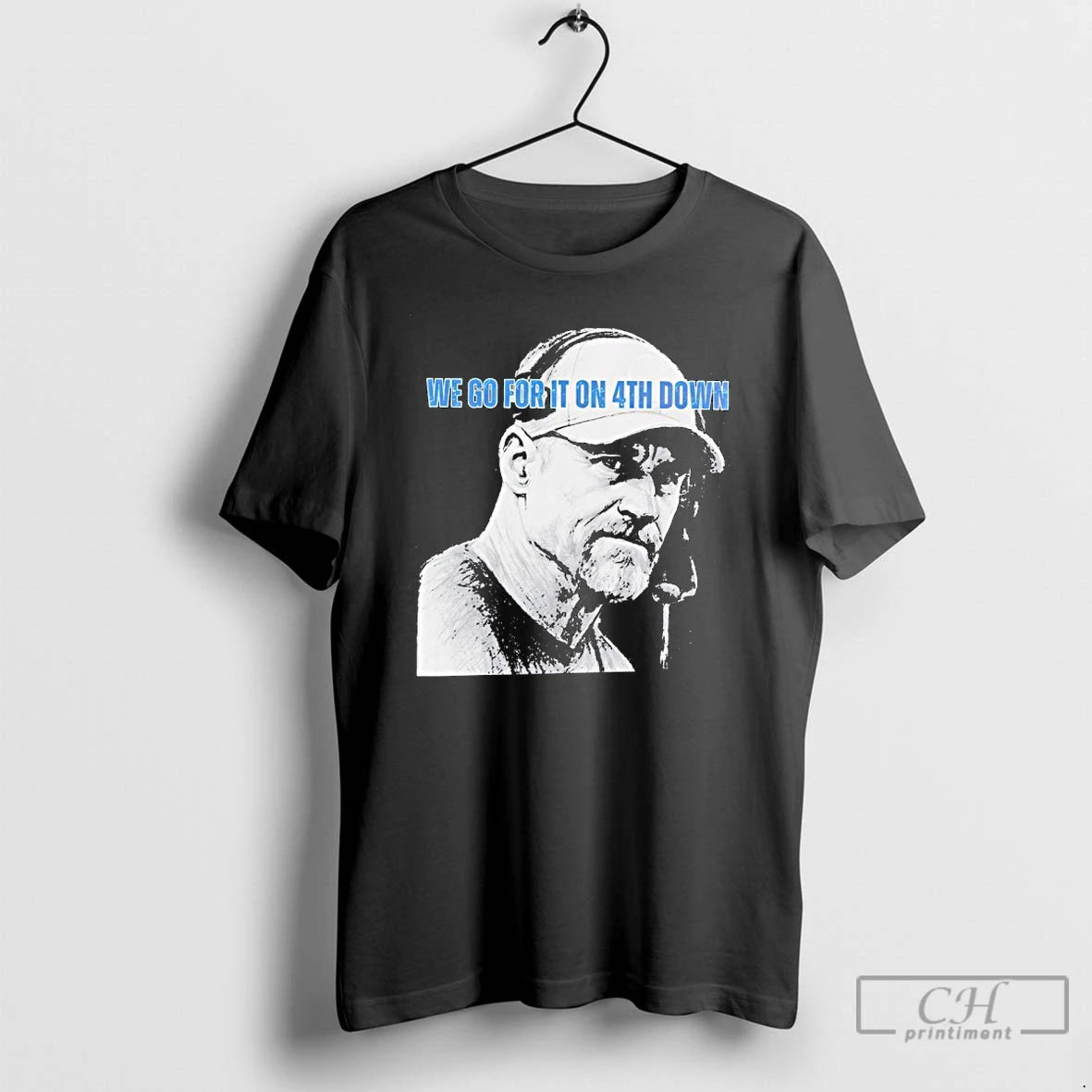 Classic Dan Campbell Detroit Lions We Go For It On 4th Down T Shirts Sweater Hoodie, Sweatshirt | PopFlextees.com