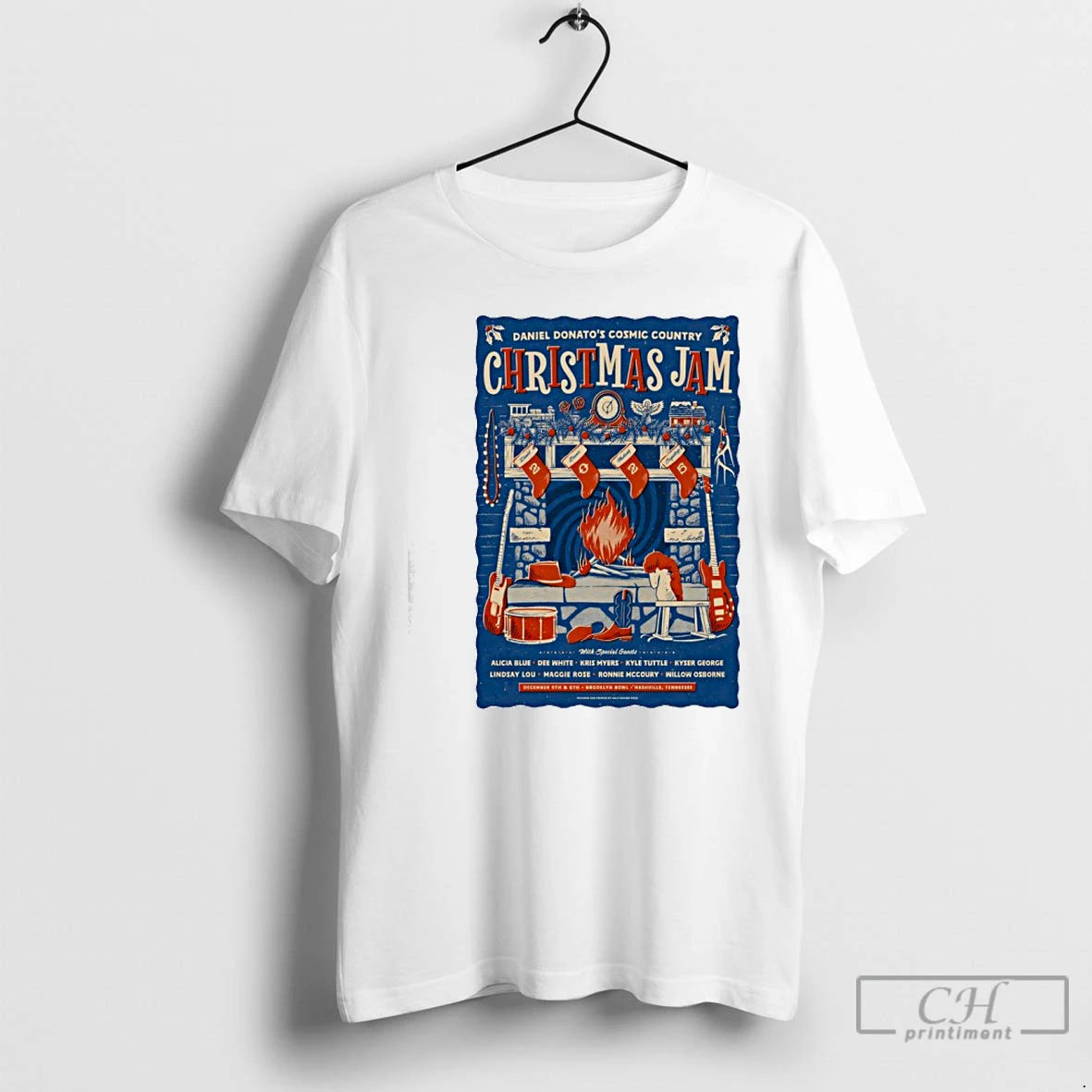 Classic Daniel Donatos Cosmic Country Dec 5 6th 2025 Brooklyn Bowl Nashville Tn T Shirts Hoodie, Sweatshirt | PopFlextees.com