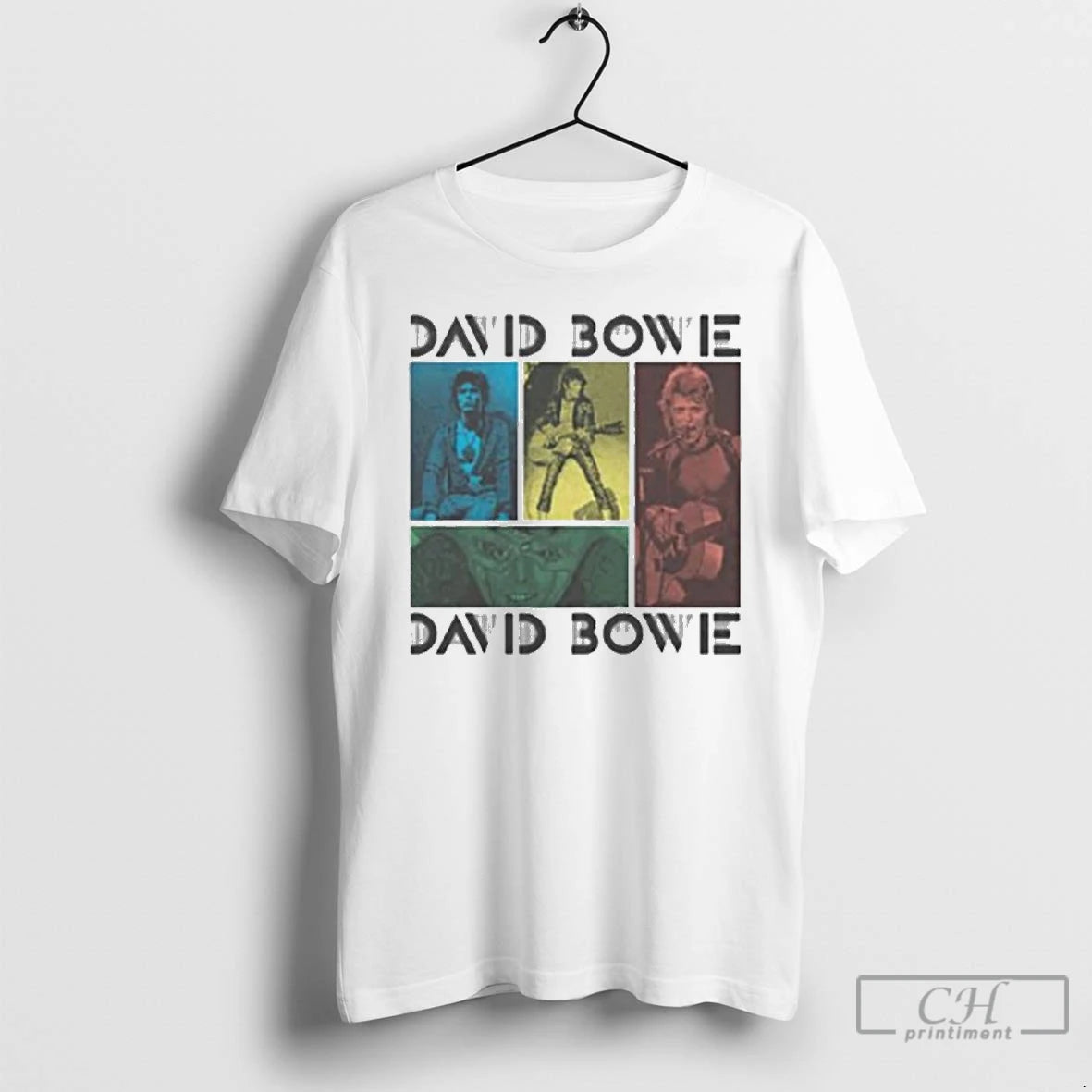 Classic David Bowie Mick Rock Photo Collage T-Shirts, Hoodie, Sweatshirt | PopFlextees.com