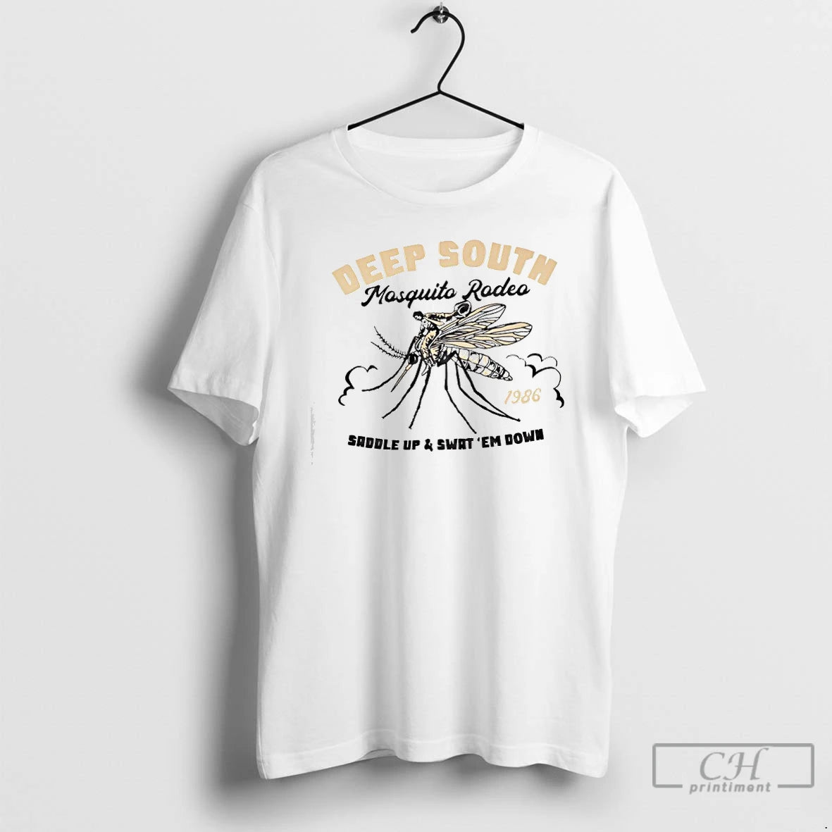 Classic Deep South Mosquito Rodeo Made In The South T-Shirts, Hoodie, Sweatshirt | PopFlextees.com