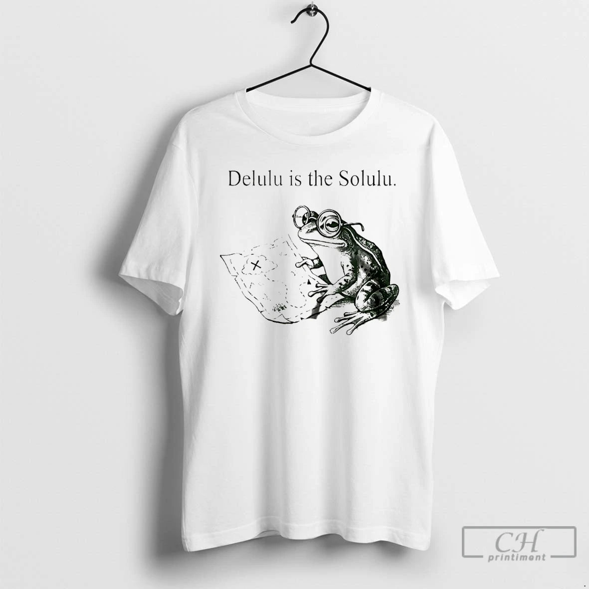 Classic Delulu Is The Solul Frog T-Shirts, Hoodie, Sweatshirt | PopFlextees.com