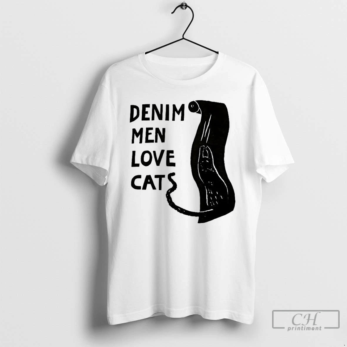Classic Denim Men Love Cat T-Shirts, Hoodie, Sweatshirt | PopFlextees.com