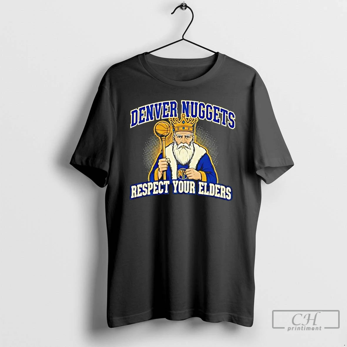 Classic Denver Nuggets Respect Your Elders T-Shirts, Hoodie, Sweatshirt | PopFlextees.com