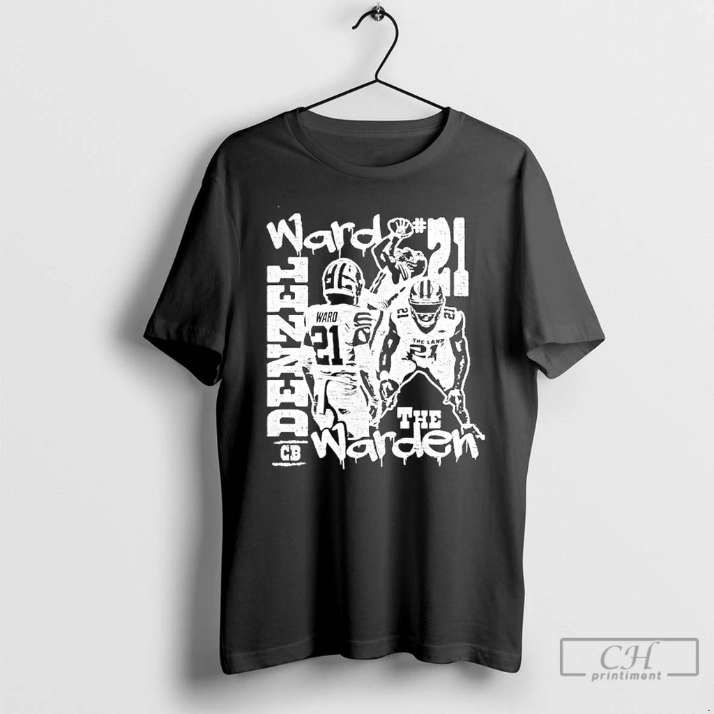 Classic Denzel Ward Graffiti Collage T-Shirts, Hoodie, Sweatshirt | PopFlextees.com