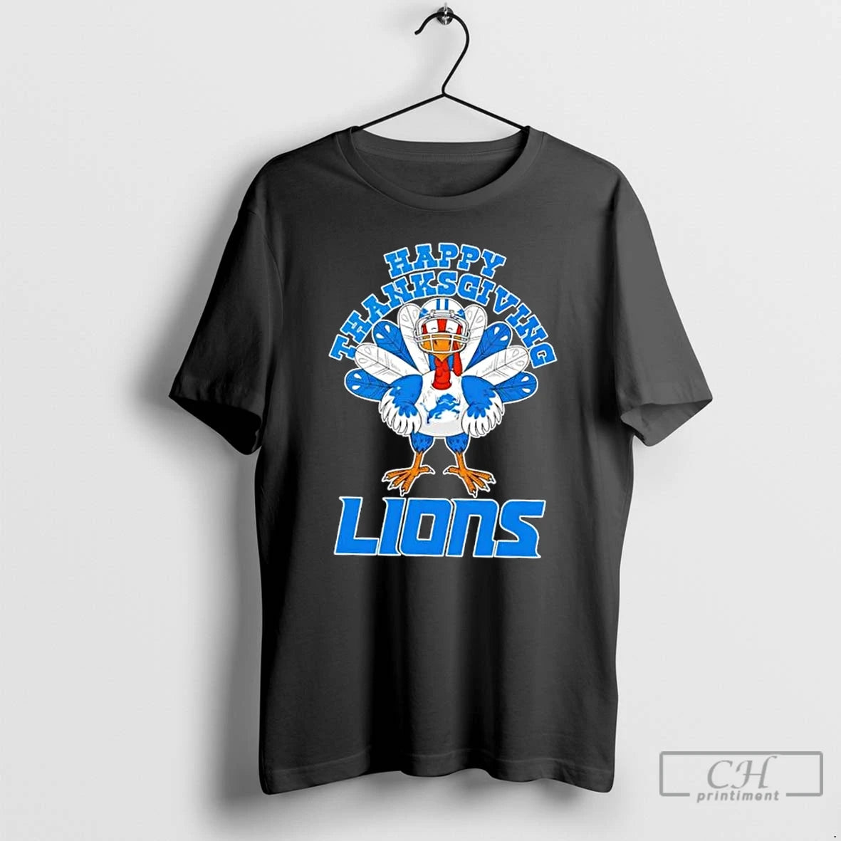 Classic Detroit Lions Football X Turkey Happy Thanksgiving T-Shirts, Hoodie, Sweatshirt | PopFlextees.com