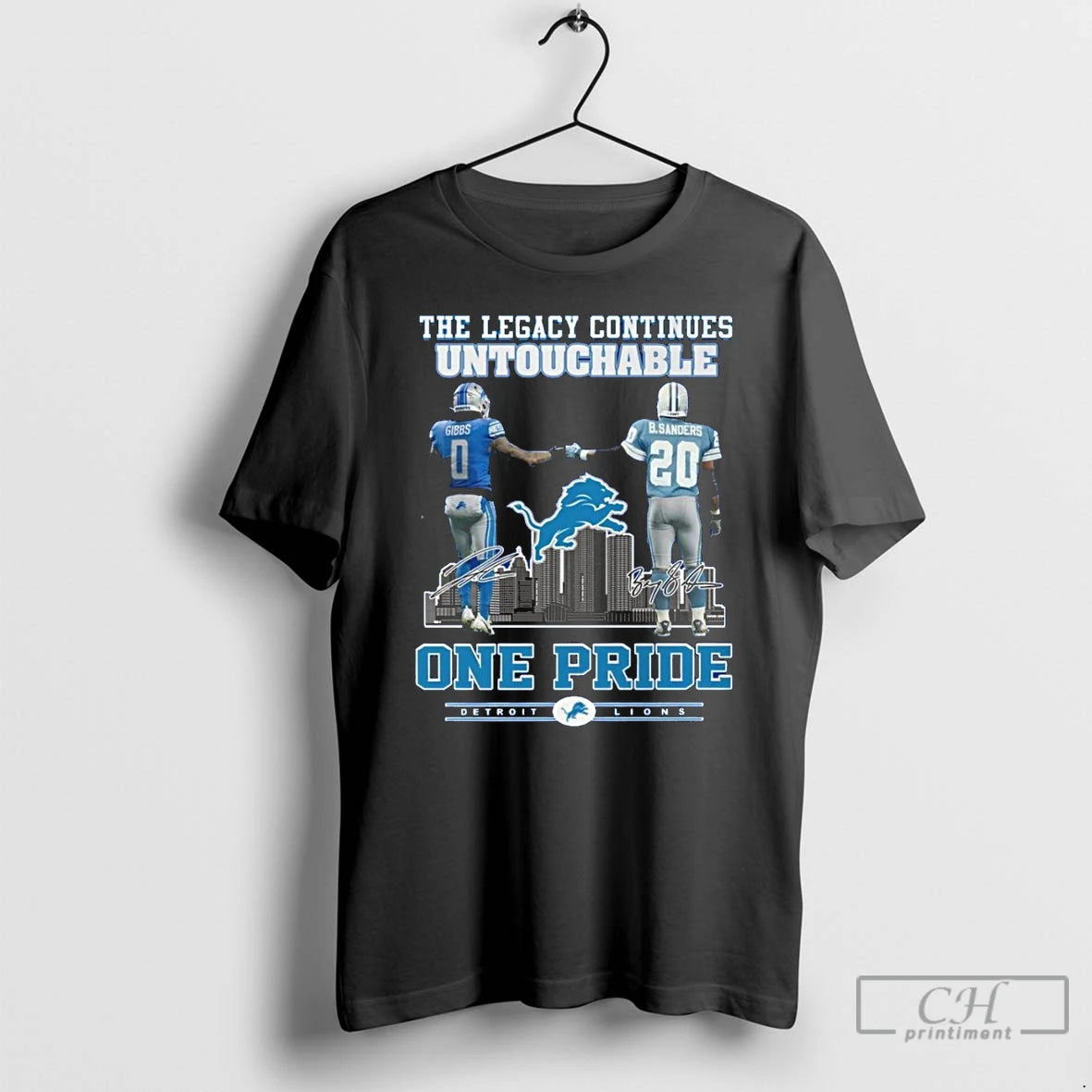 Classic Detroit Lions One Pride The Legacy Continues Untouchable 2025 T-Shirts, Hoodie, Sweatshirt | PopFlextees.com