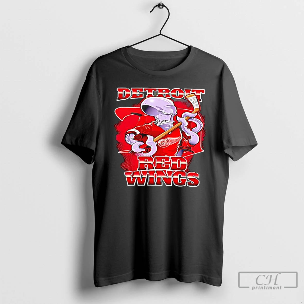 Classic Detroit Red Wings Octopus Devil Stylish T-Shirts, Hoodie, Sweatshirt | PopFlextees.com