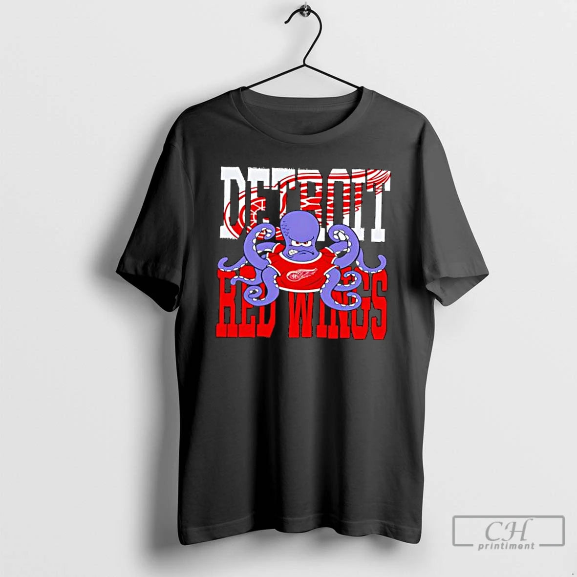 Classic Detroit Red Wings Octopus Stylish T-Shirts, Hoodie, Sweatshirt | PopFlextees.com