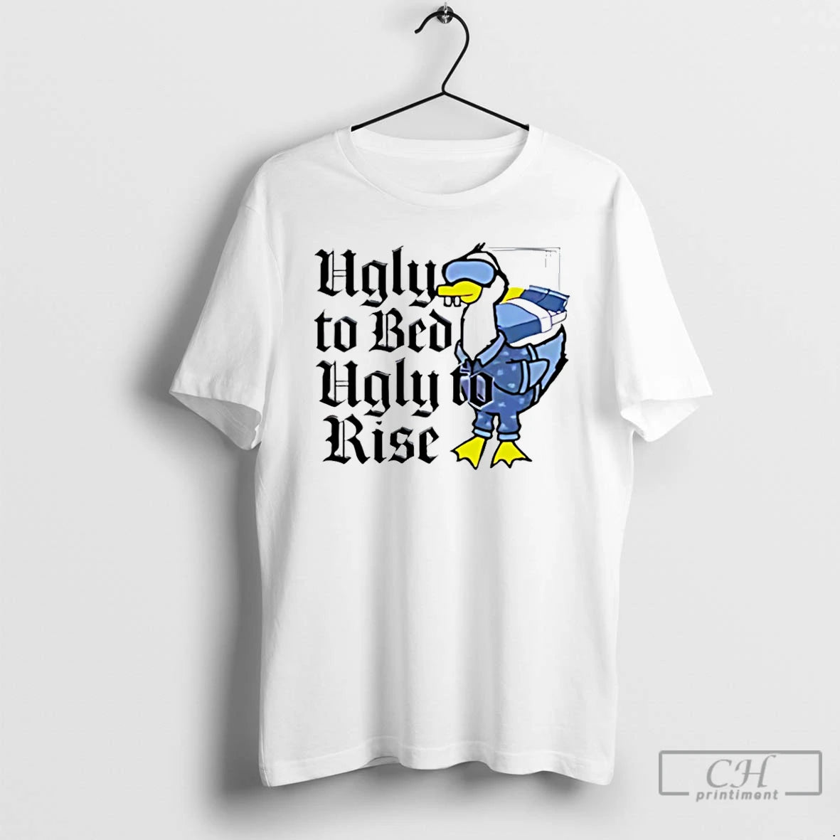 Classic Devin Lloyd Ugly To Bed Ugly To Rise T-Shirts, Hoodie, Sweatshirt | PopFlextees.com