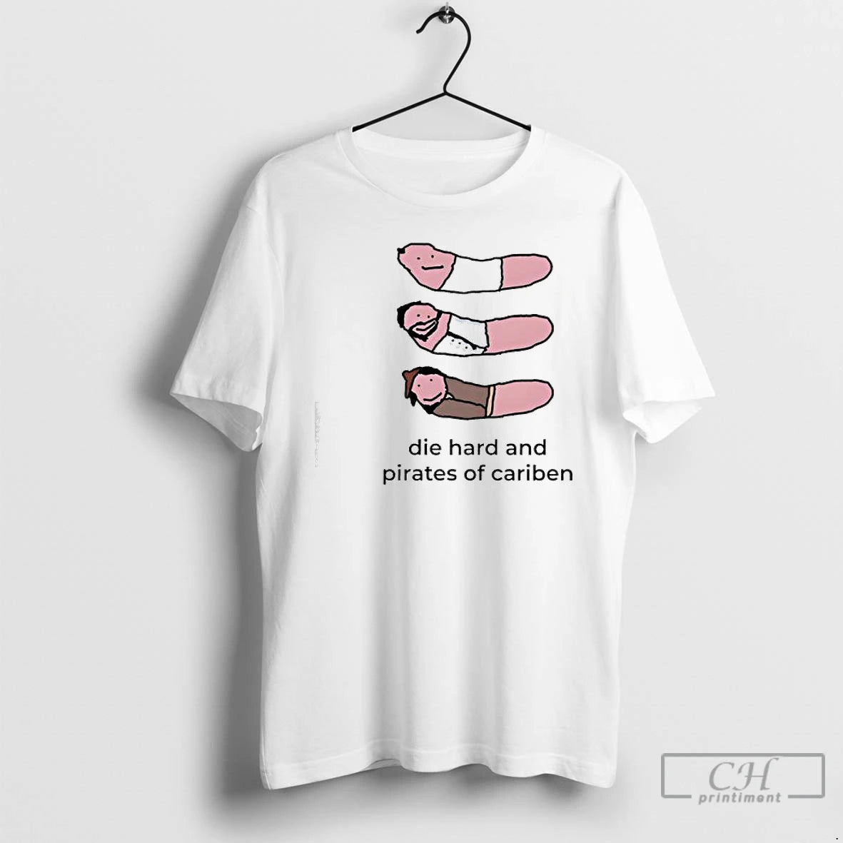 Classic Die Hard And Pirates Of Cariben T-Shirts, Hoodie, Sweatshirt | PopFlextees.com