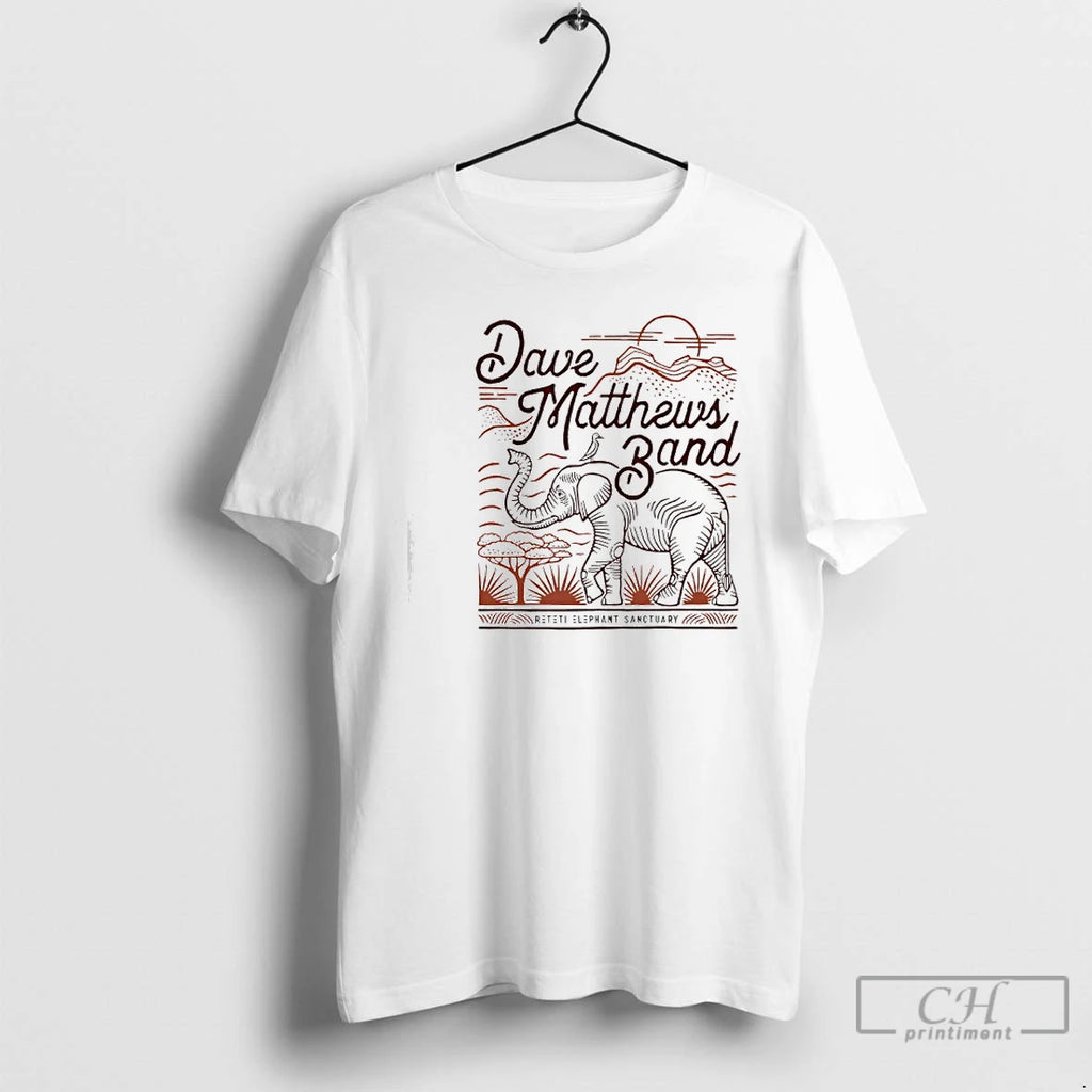 Classic Dmb Dave Matthews Band X Reteti Elephant Sanctuary T-Shirts, Hoodie, Sweatshirt