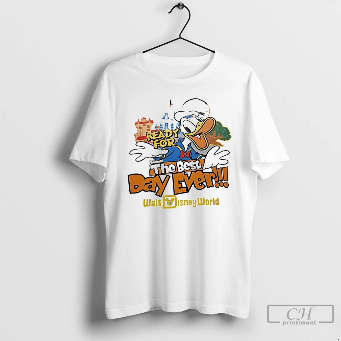 Classic Donald Duck Ready For The Best Day Ever T-Shirts, Hoodie, Sweatshirt | PopFlextees.com
