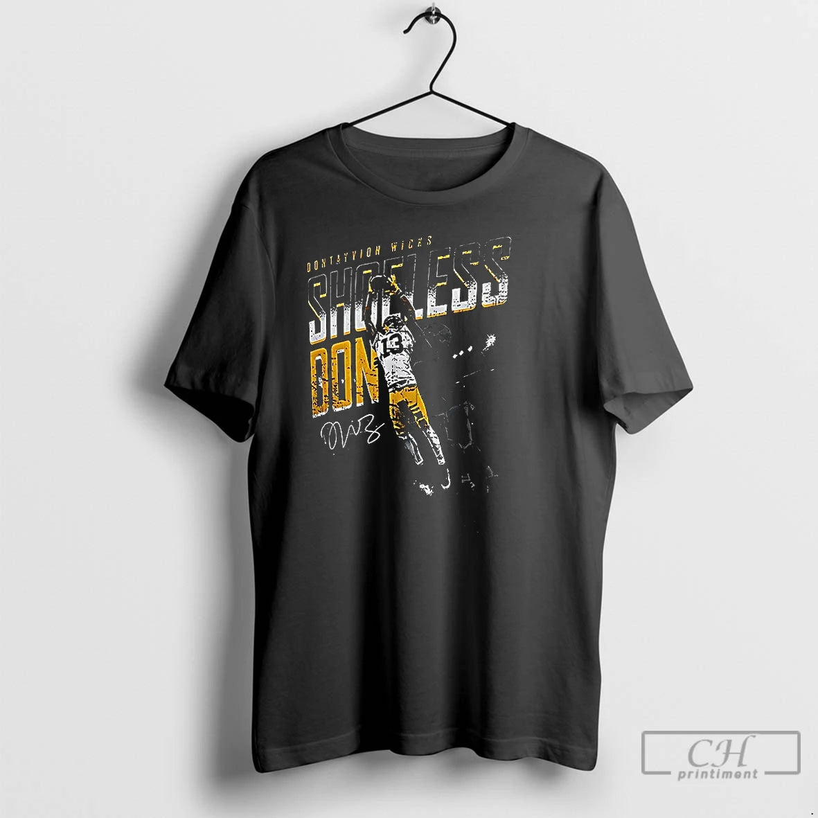 Classic Dontayvion Wicks Green Bay Packers Shoeless Don Signature T-Shirts, Hoodie, Sweatshirt | PopFlextees.com