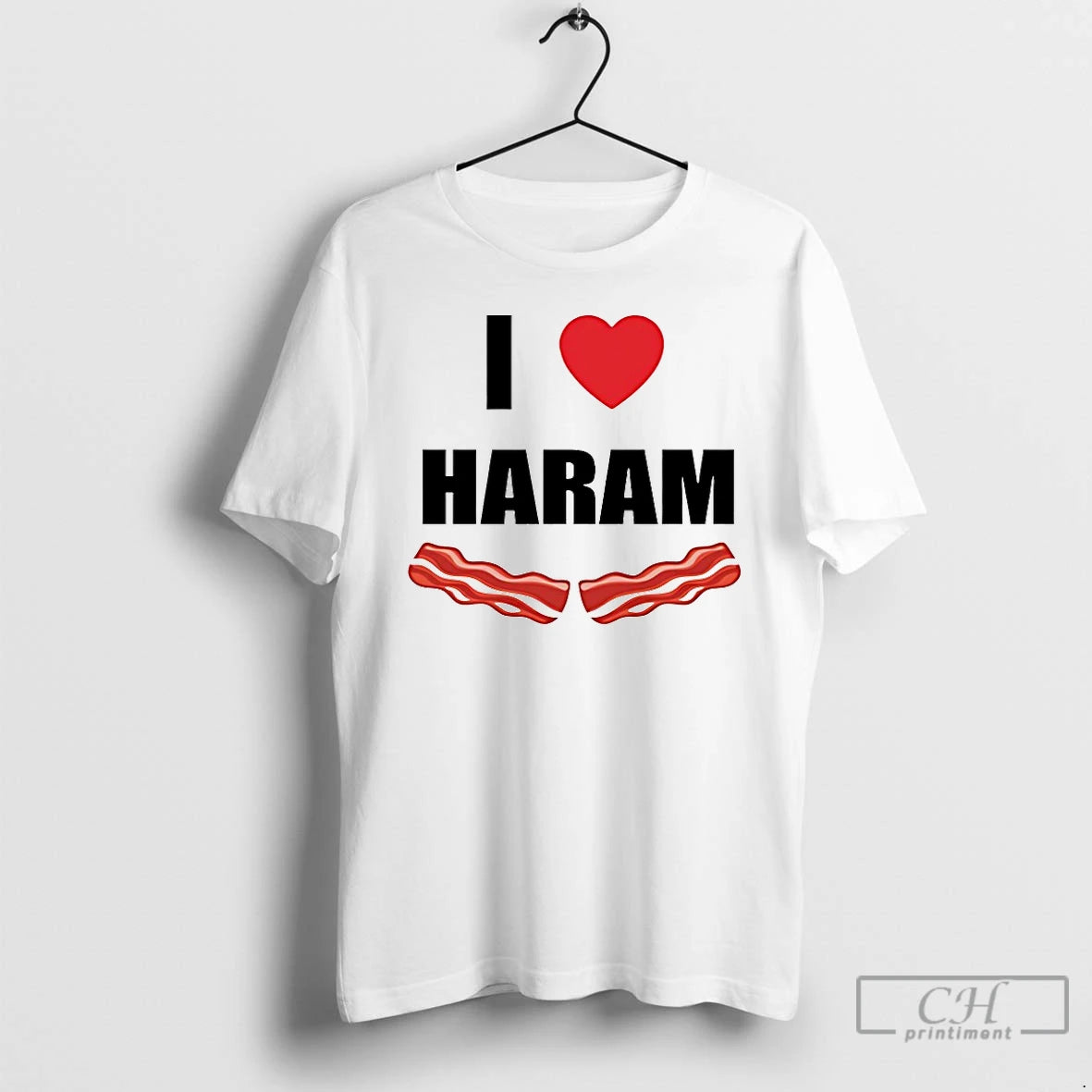 Classic Dr Gumnaam I Love Haram Bacon T-Shirts, Hoodie, Sweatshirt | PopFlextees.com