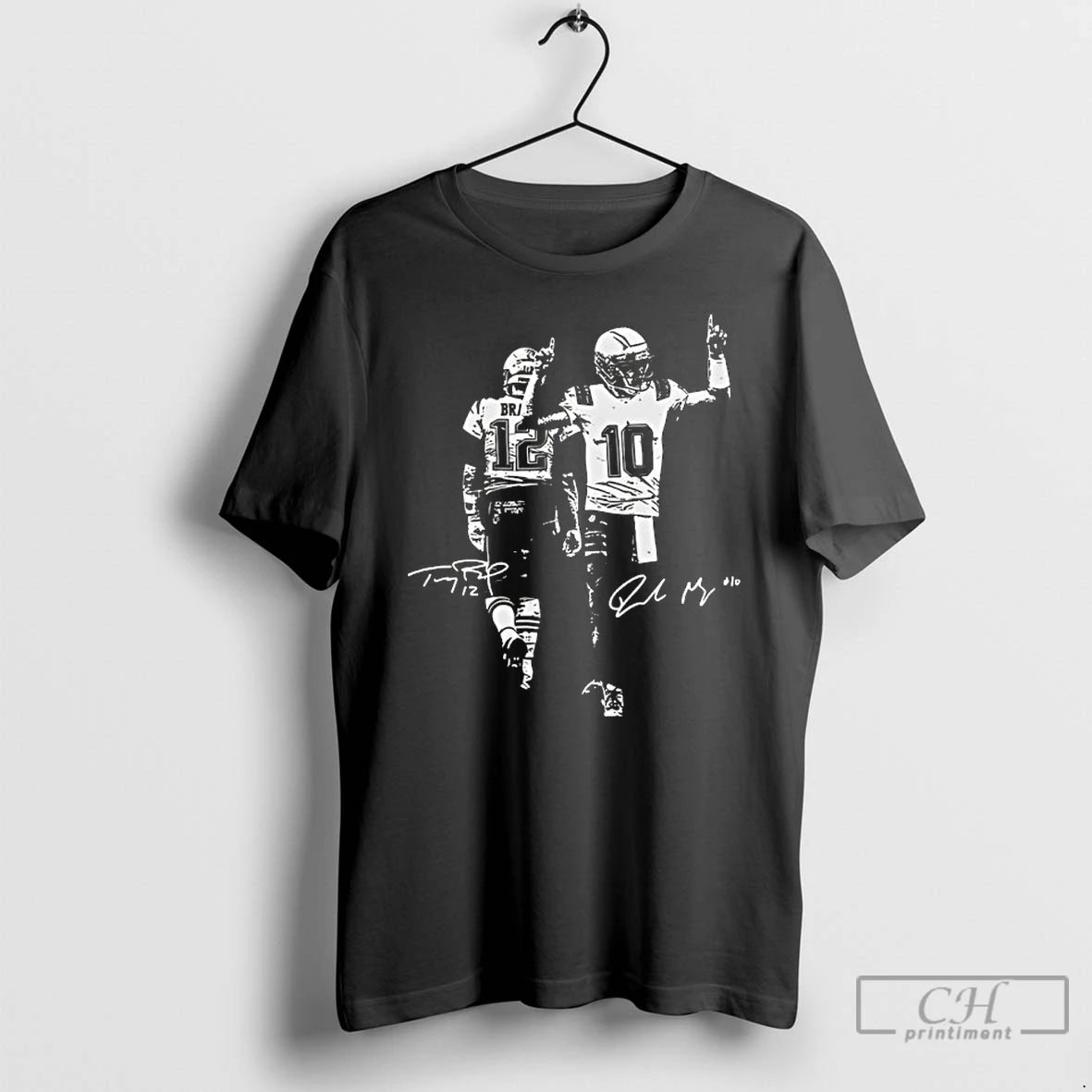 Classic Drake Maye And Tom Signature T-Shirts, Hoodie, Sweatshirt | PopFlextees.com