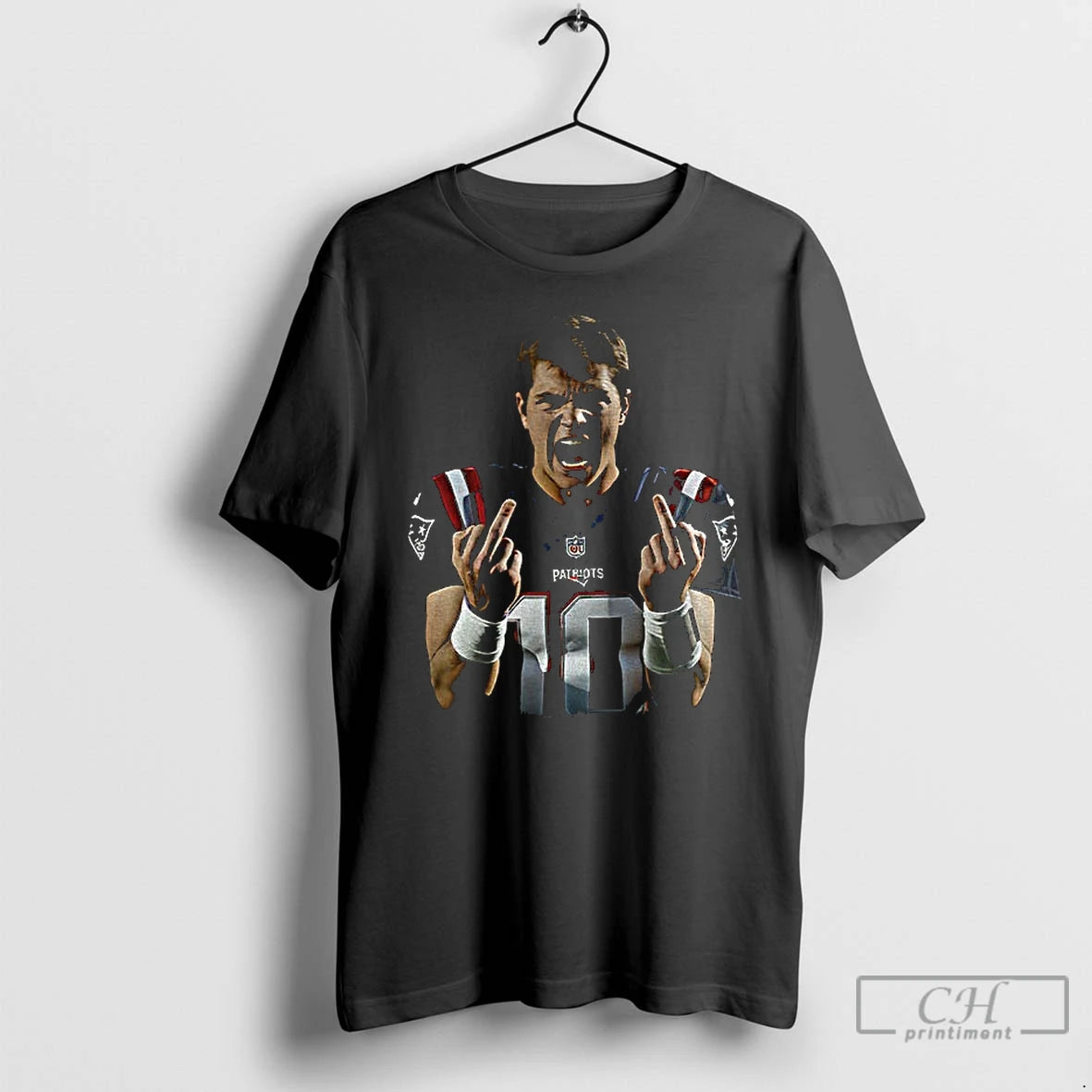 Classic Drake Maye Middle Finger Vintage T-Shirts, Hoodie, Sweatshirt | PopFlextees.com