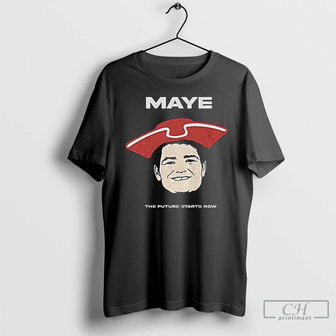 Classic Drake Maye The Future Starts Now Football Fan T-Shirts, Hoodie, Sweatshirt | PopFlextees.com
