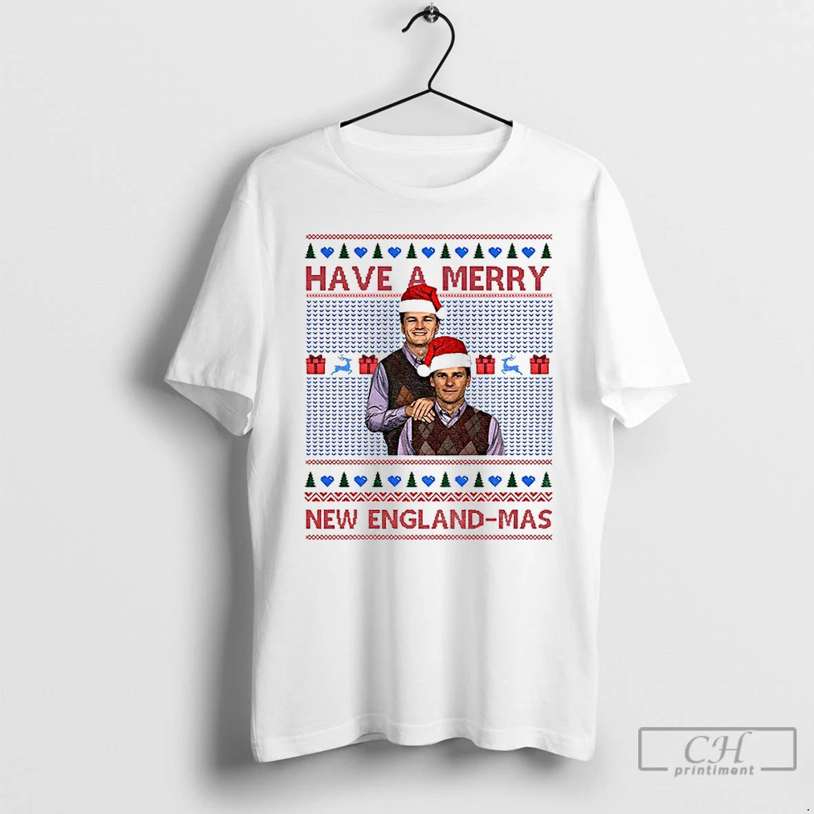 Classic Drake Maye Yearbook Photo Christmas Have A Merry New England Mas T Shirts Sweater Hoodie, Sweatshirt