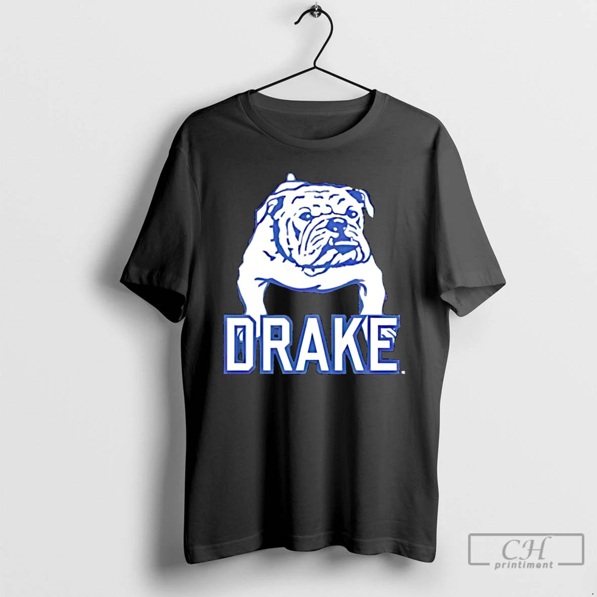 Classic Drake University Vault Bulldog Hooded T-Shirts, Hoodie, Sweatshirt | PopFlextees.com