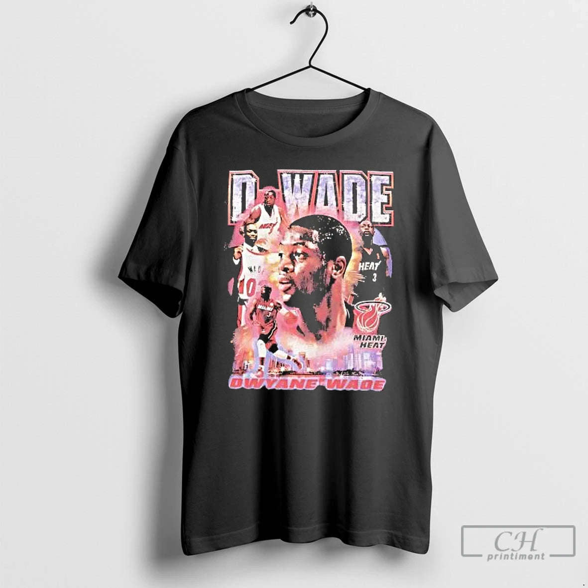Classic Dwyane Wade D Wade Picture Collage Miami Heat T-Shirts, Hoodie, Sweatshirt | PopFlextees.com