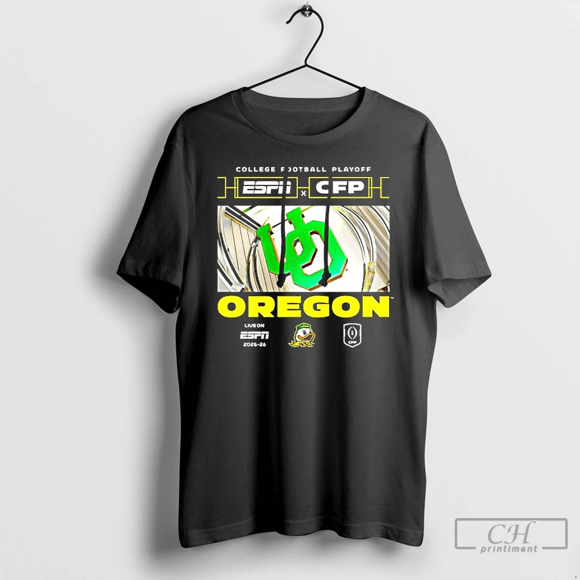 Classic Espn X Cfp Oregon 2025 2026 College Football Playoff T-Shirts, Hoodie, Sweatshirt | PopFlextees.com