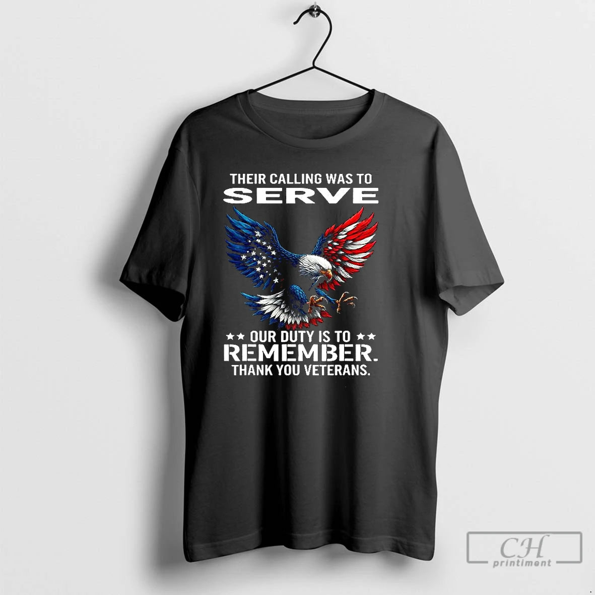 Classic Eagle Their Calling Was To Serve T-Shirts, Hoodie, Sweatshirt | PopFlextees.com