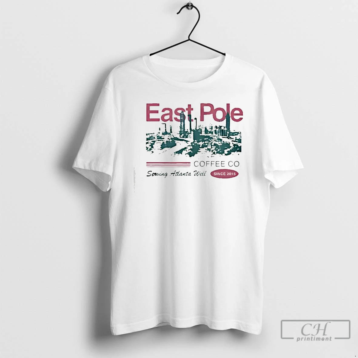 Classic East Pole Coffe Co Serving Atlanta Well City Since 2015 T-Shirts, Hoodie, Sweatshirt | PopFlextees.com