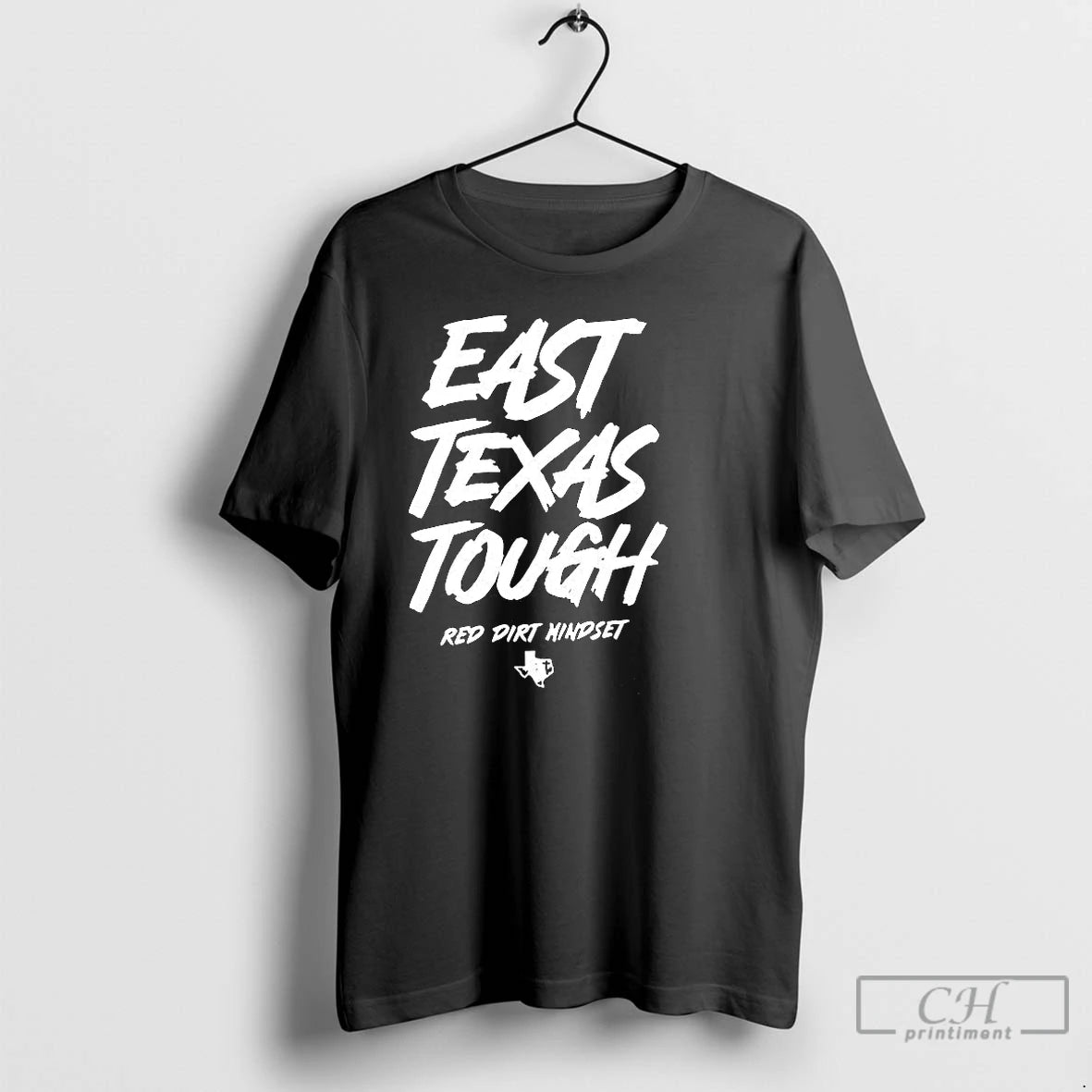 Classic East Texas Tough Red Dirt Mindset Letter T-Shirts, Hoodie, Sweatshirt | PopFlextees.com