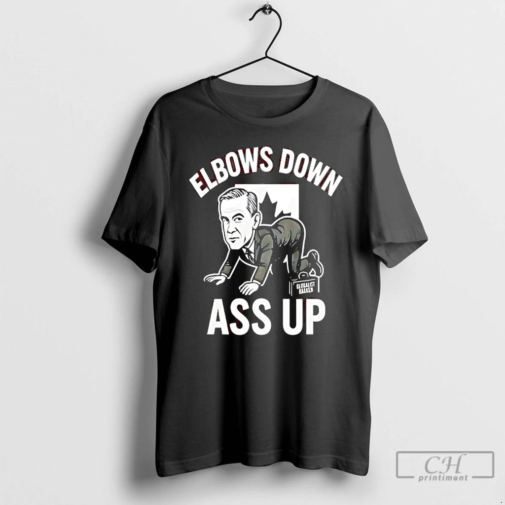 Classic Elbows Down Ass Up Canada Flag T-Shirts, Hoodie, Sweatshirt | PopFlextees.com