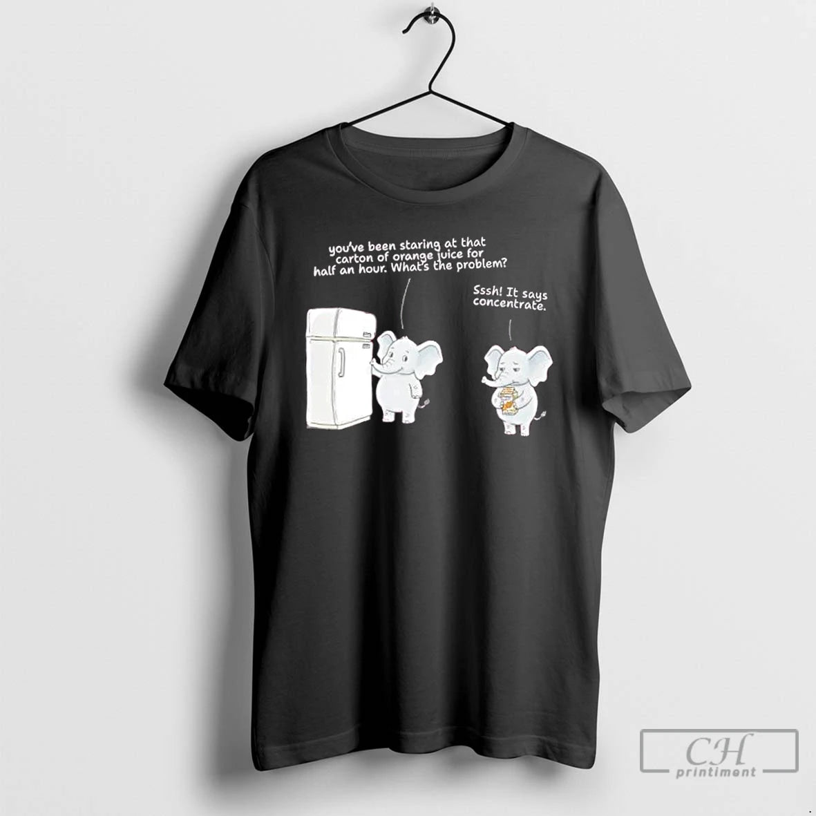 Classic Elephant Concentrate Funny Juice Pun T-Shirts, Hoodie, Sweatshirt | PopFlextees.com