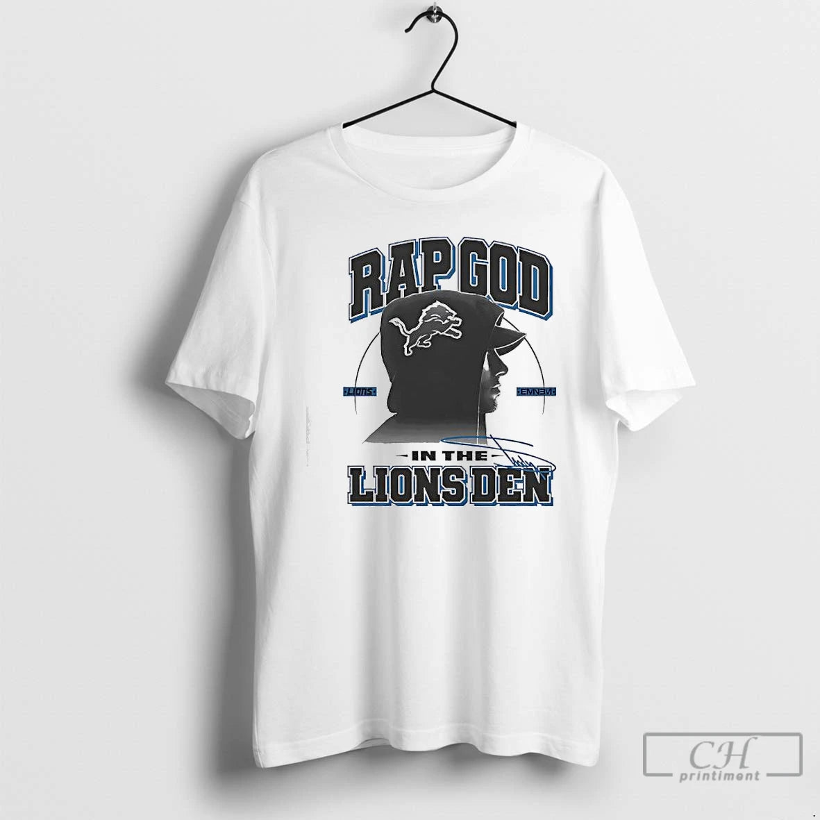 Classic Eminem Marshall Mathers Rap God In The Lions Den T-Shirts, Hoodie, Sweatshirt | PopFlextees.com